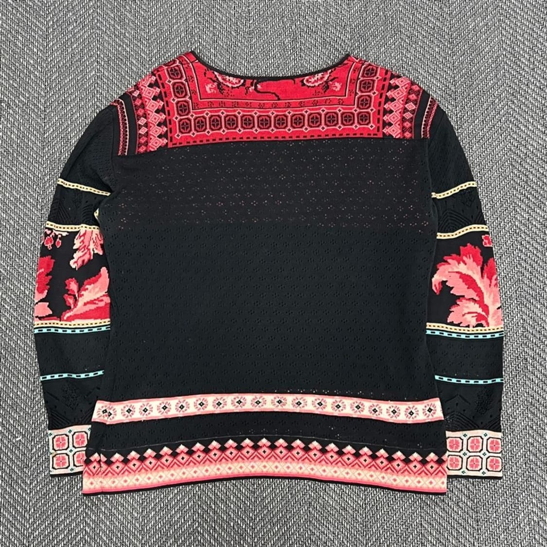 겐조 플라워 펀칭 니트 v0998 상품이미지2