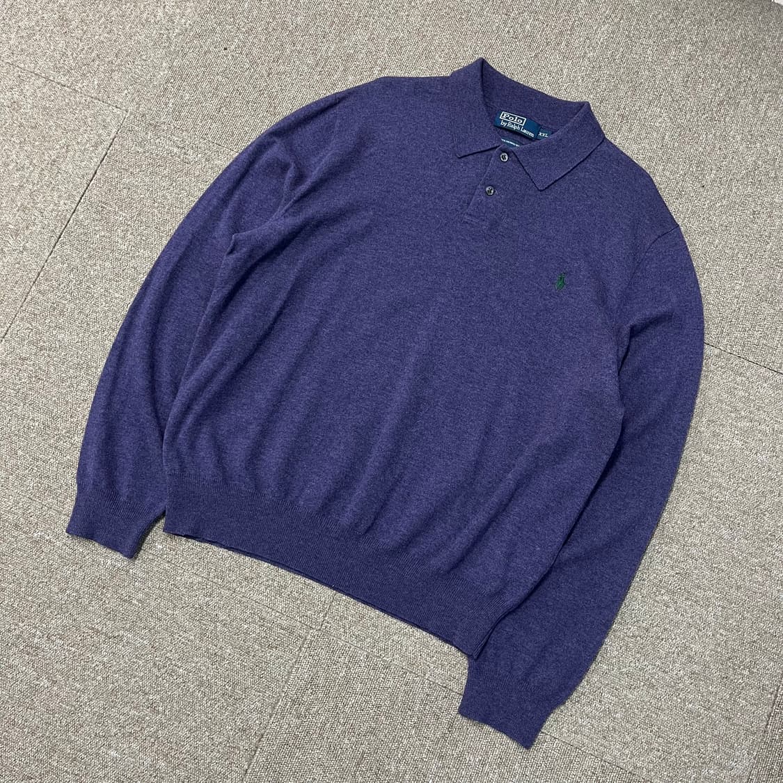 폴로 랄프로렌 메리노울 카라니트 상품이미지1