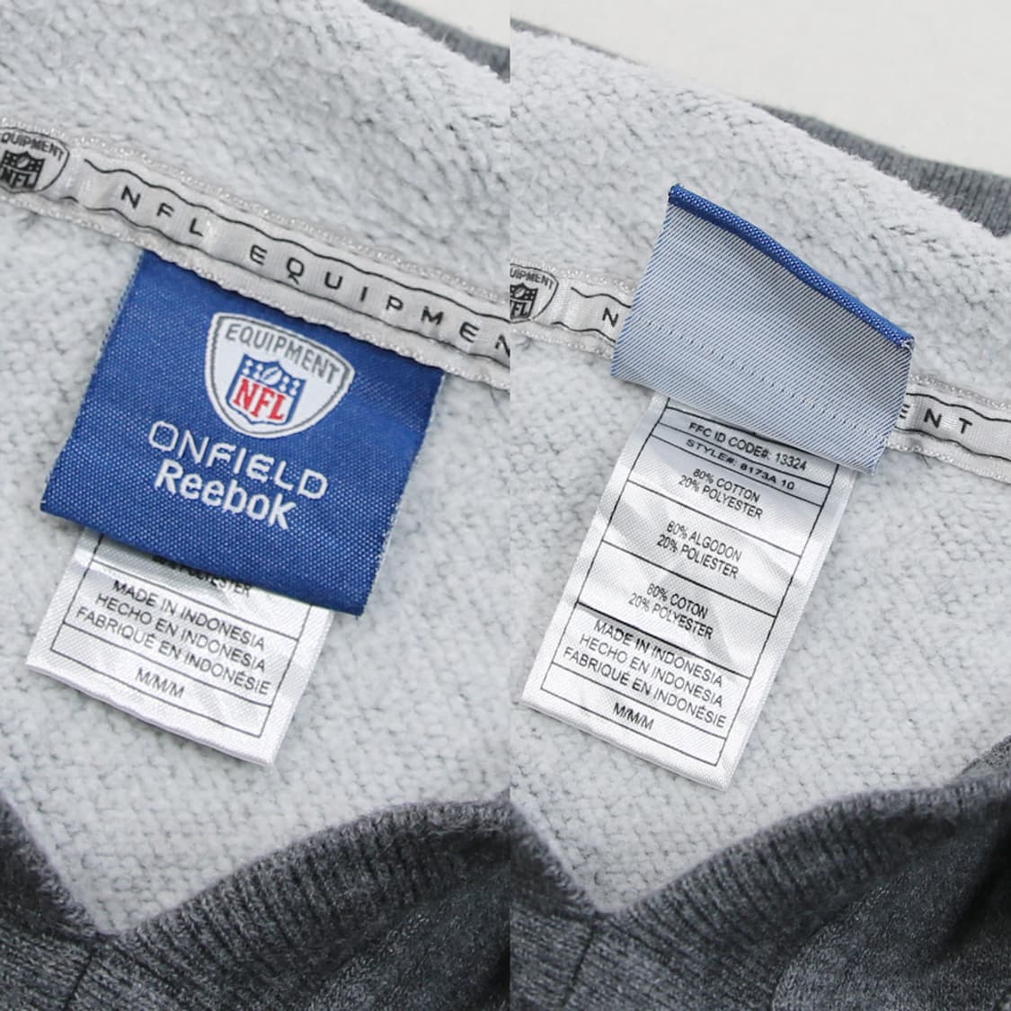 (착용컷) Reebok 스웻 후드 티셔츠 (남성용 105) 상품이미지5