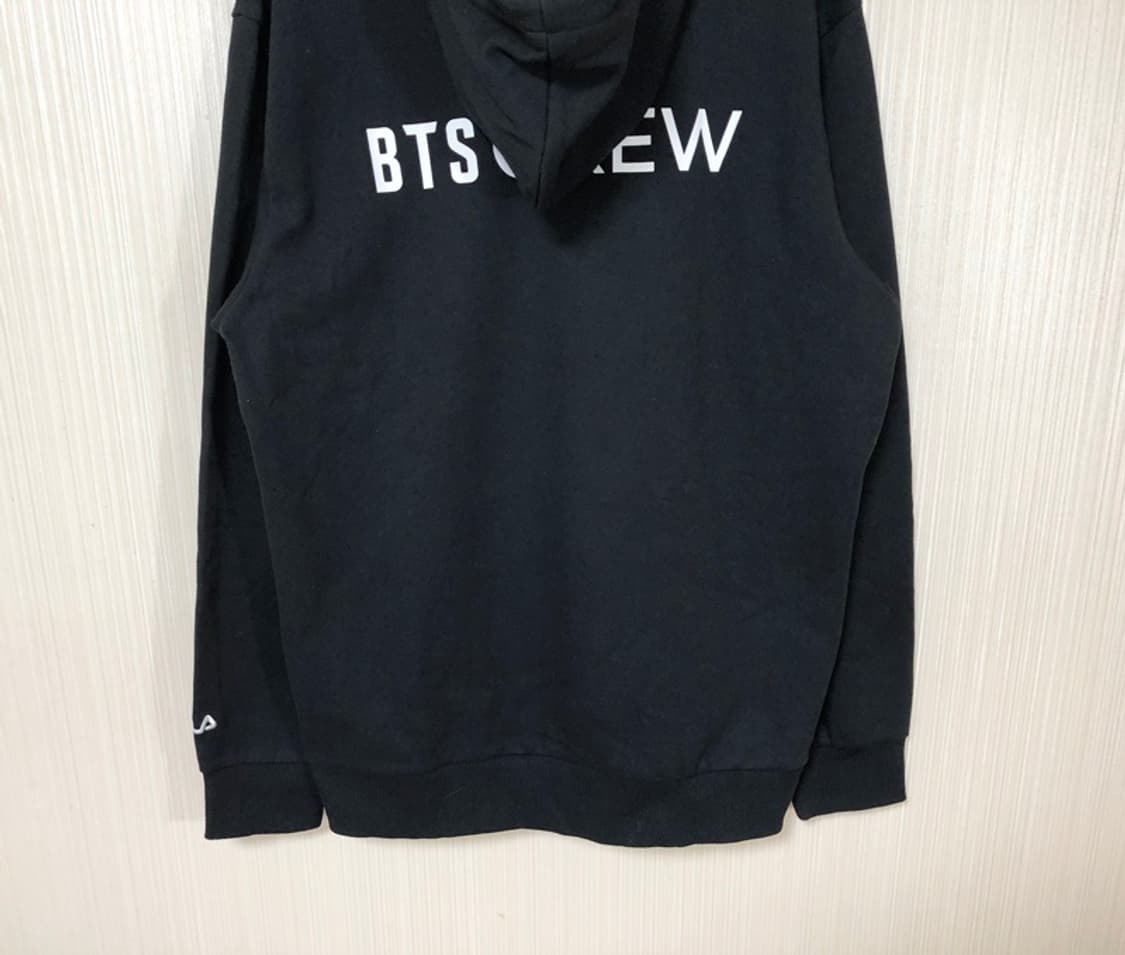 필라X방탄소년단 BTS 맵 오브더 소울투어 BTS CREW 후드집업XXL 상품이미지9