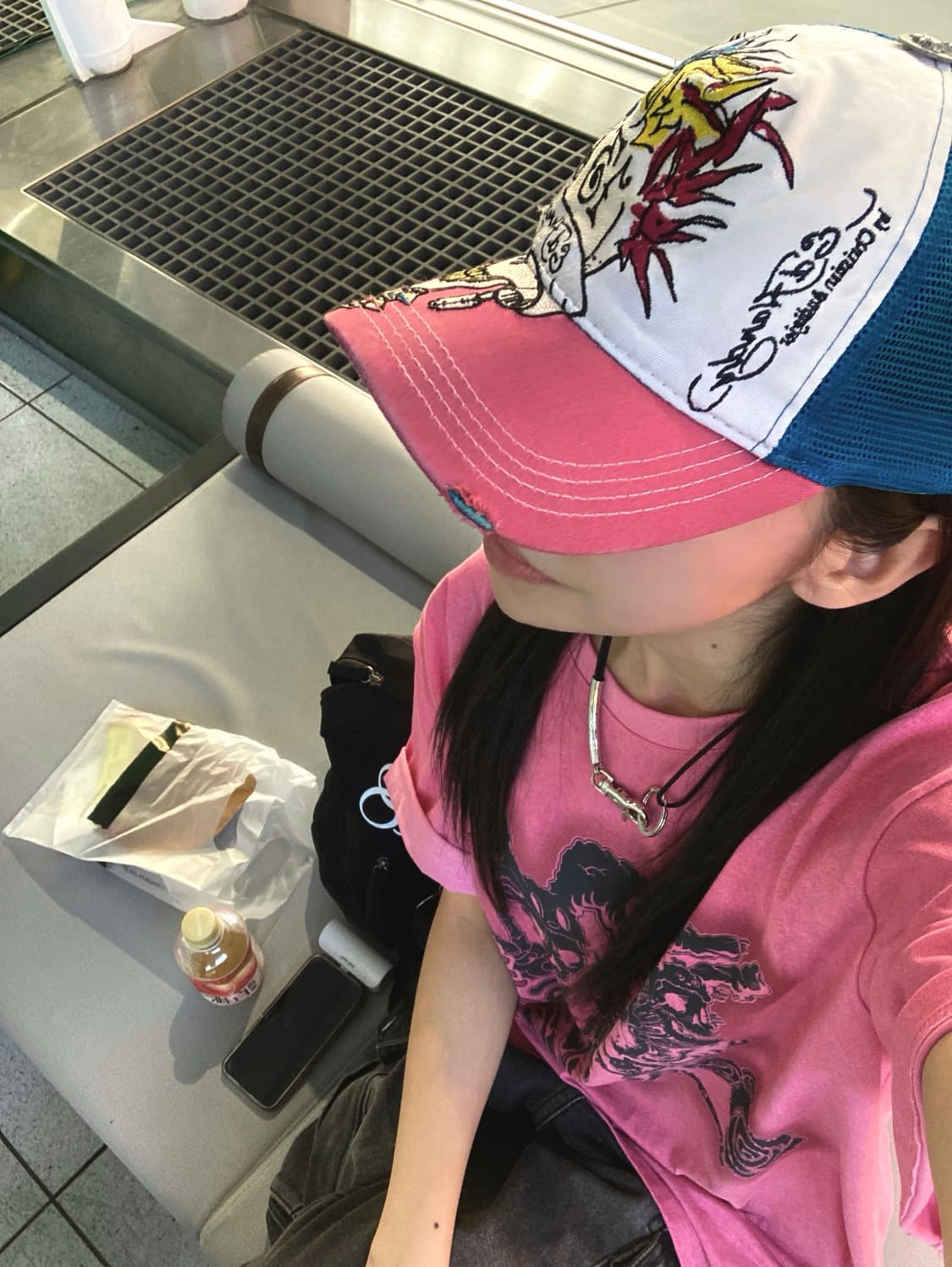 🩷Ed Hardy 에드하디 빈티지 모자🩵 볼캡 메쉬캡 상품이미지2