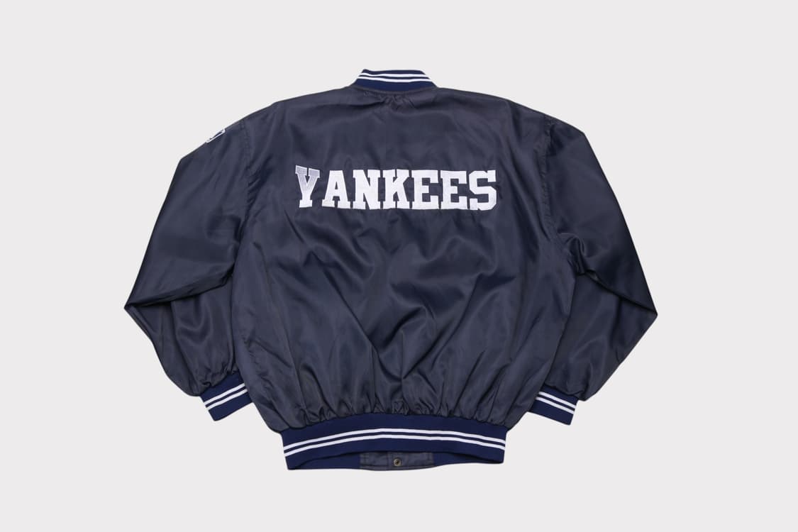 [L] 빈티지 뉴욕 양키스 바시티 자켓 상품이미지5