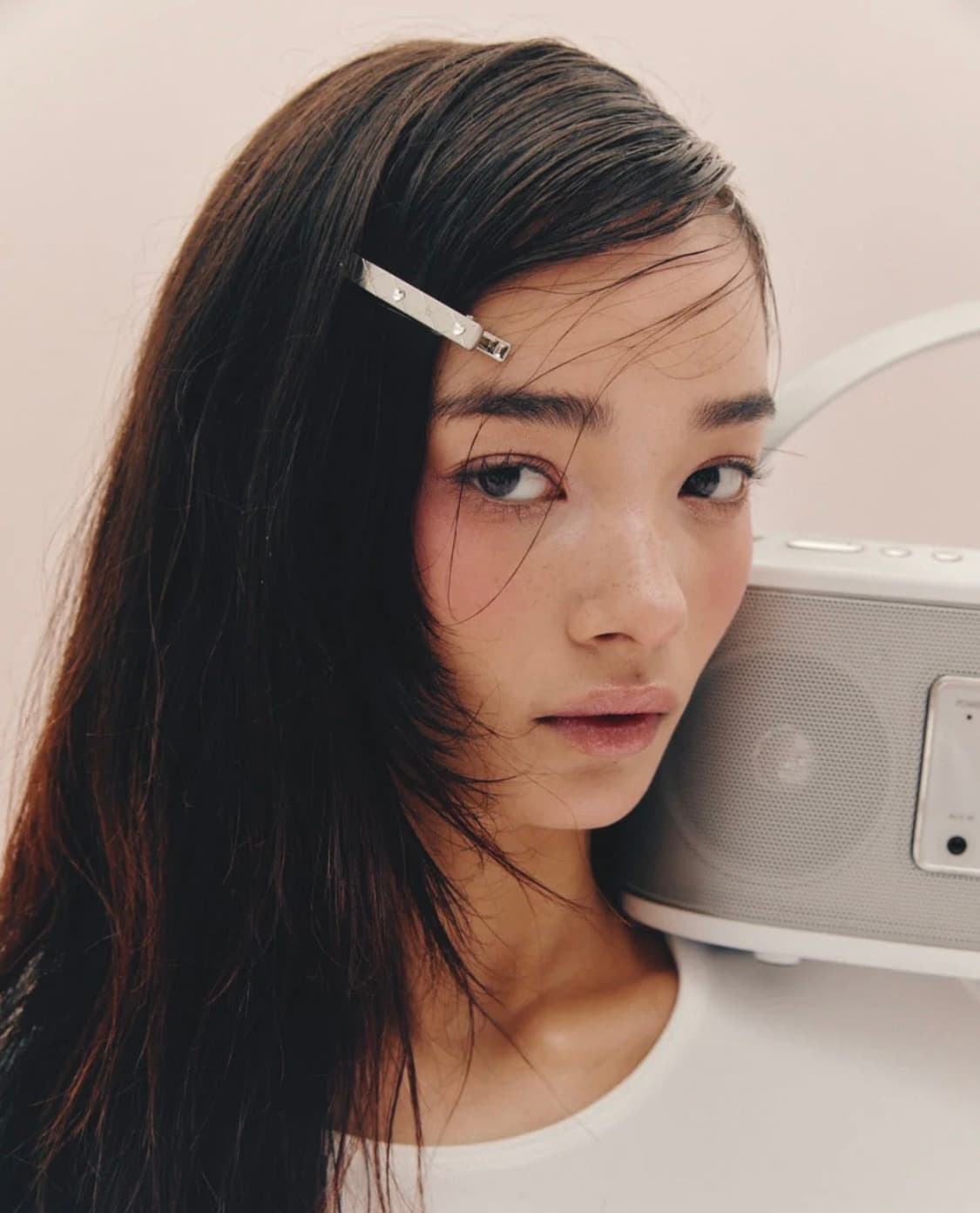 (새상품) 쓰리타임즈 러브 큐빅 헤어핀 상품이미지2