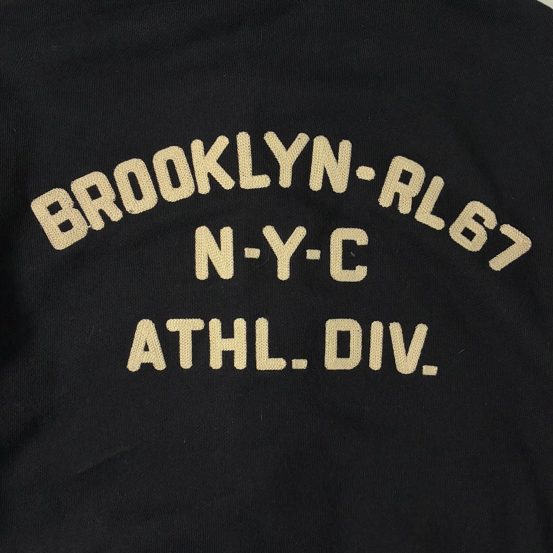 Polo 폴로 랄프로렌 NY 풋볼 로고 후드 바시티 자켓 상품이미지4