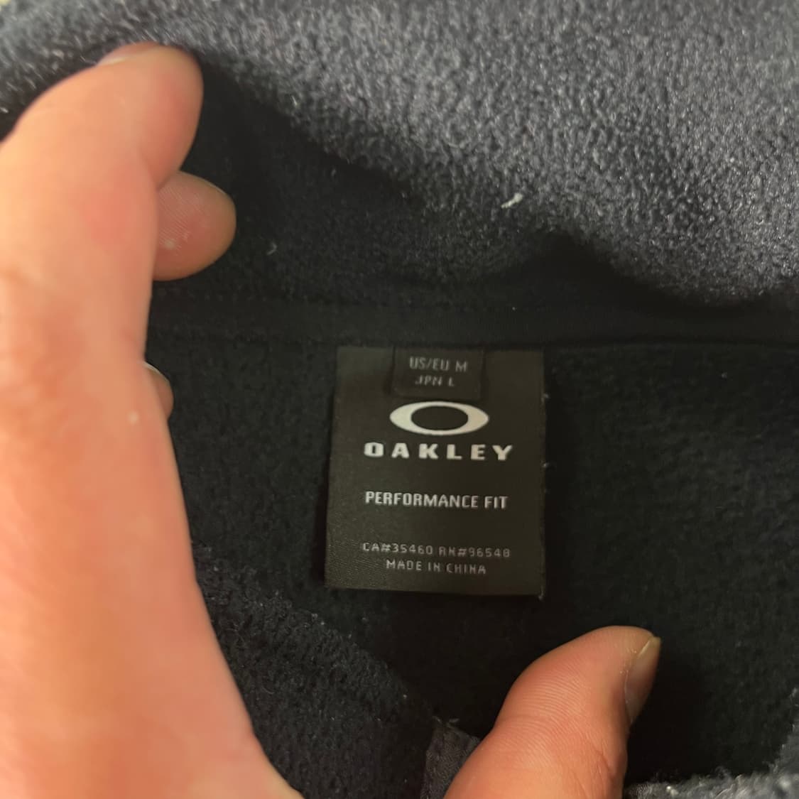 100 오클리 플리스 하프버튼 자켓 상품이미지3