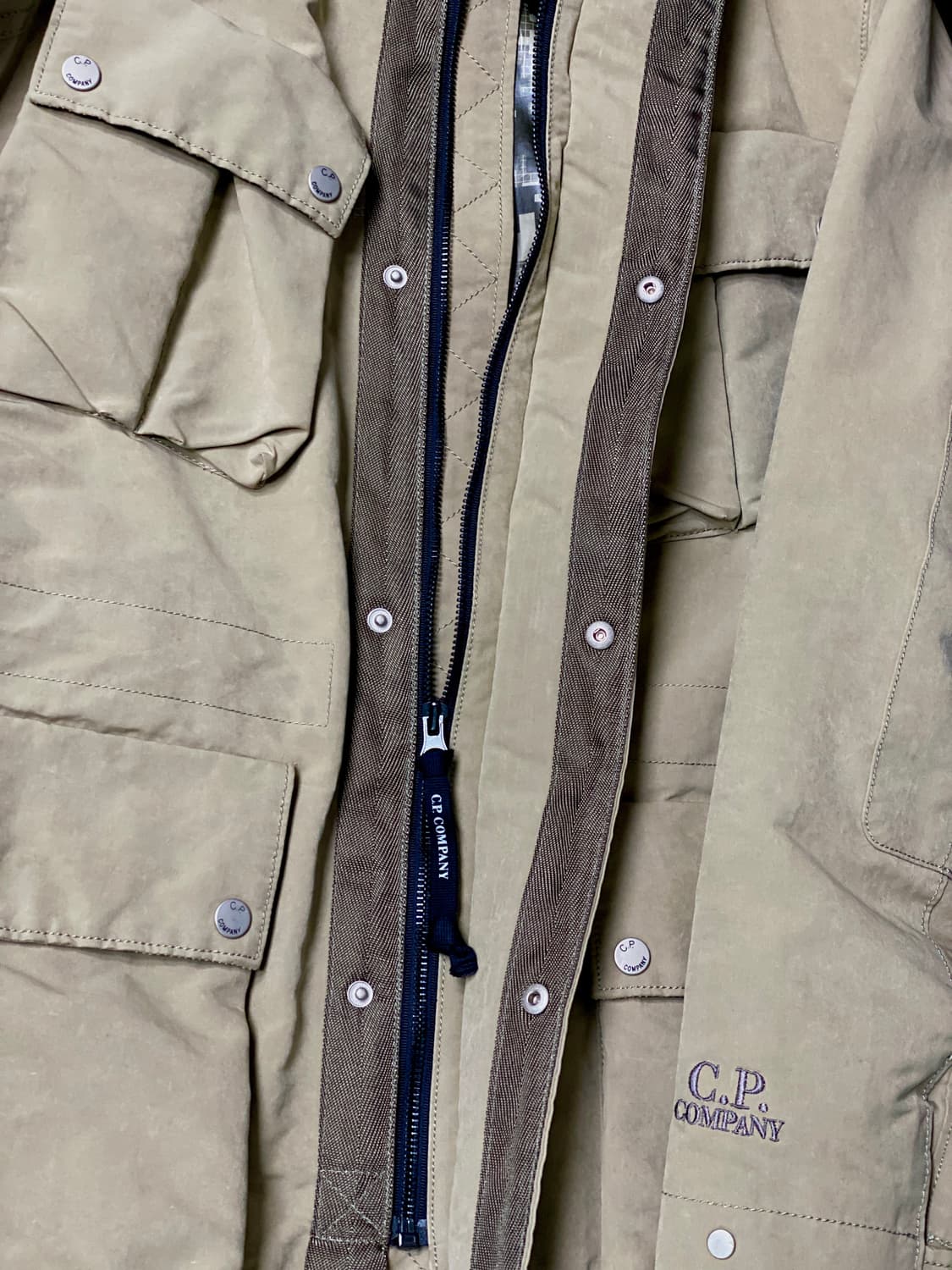  시피컴퍼니 밀레밀리아 고글 사파리 자켓 105 사이즈 상품이미지9