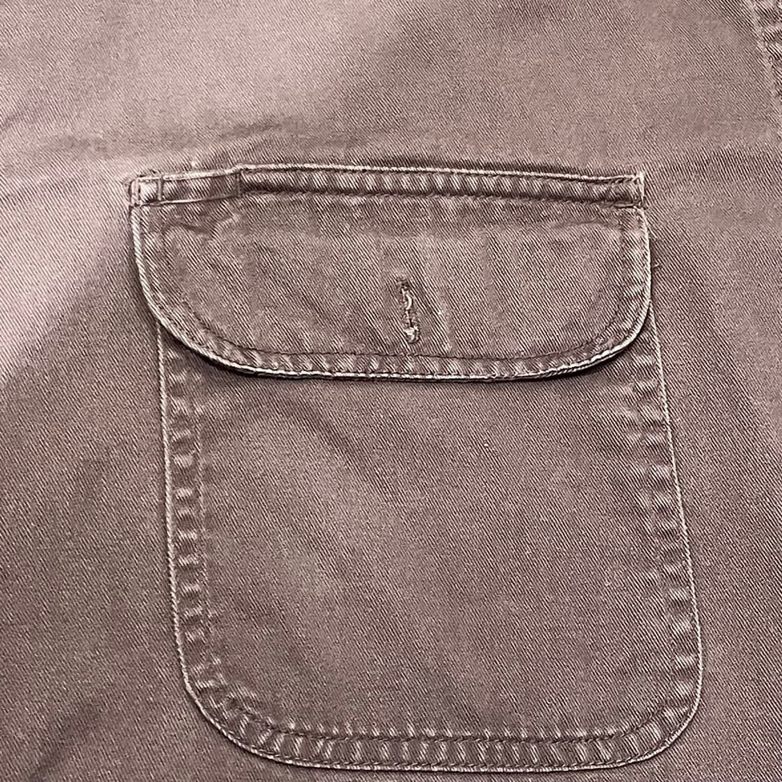 (L) Dickies 디키즈 반팔 워크 셔츠 브라운 상품이미지6