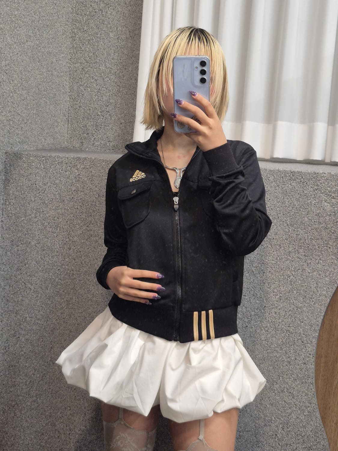 ADIDAS GOLDPOINT CROP JERSEY 상품이미지2