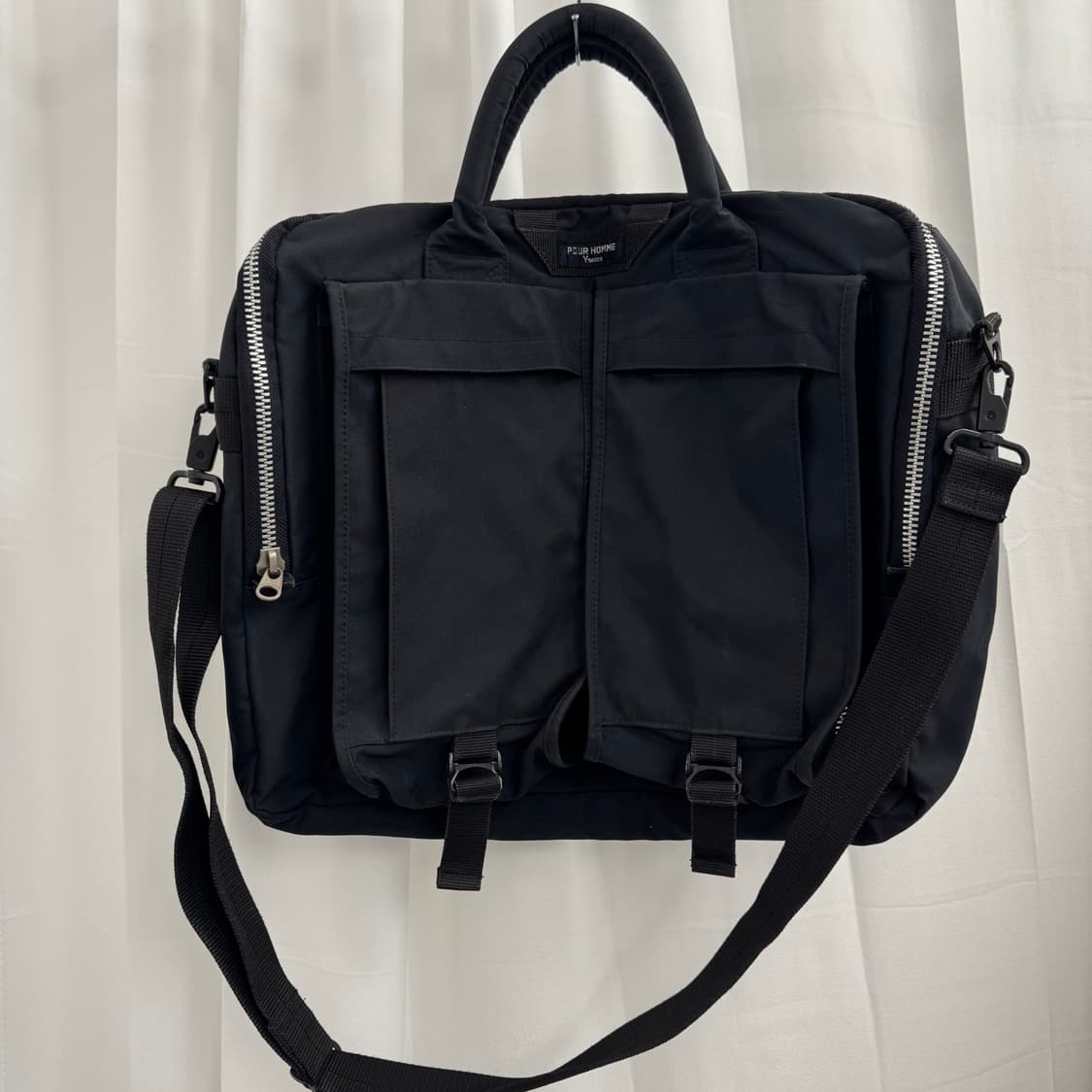 요지 야마모토 YSACCS POUR HOMME 나일론 카고백 상품이미지1