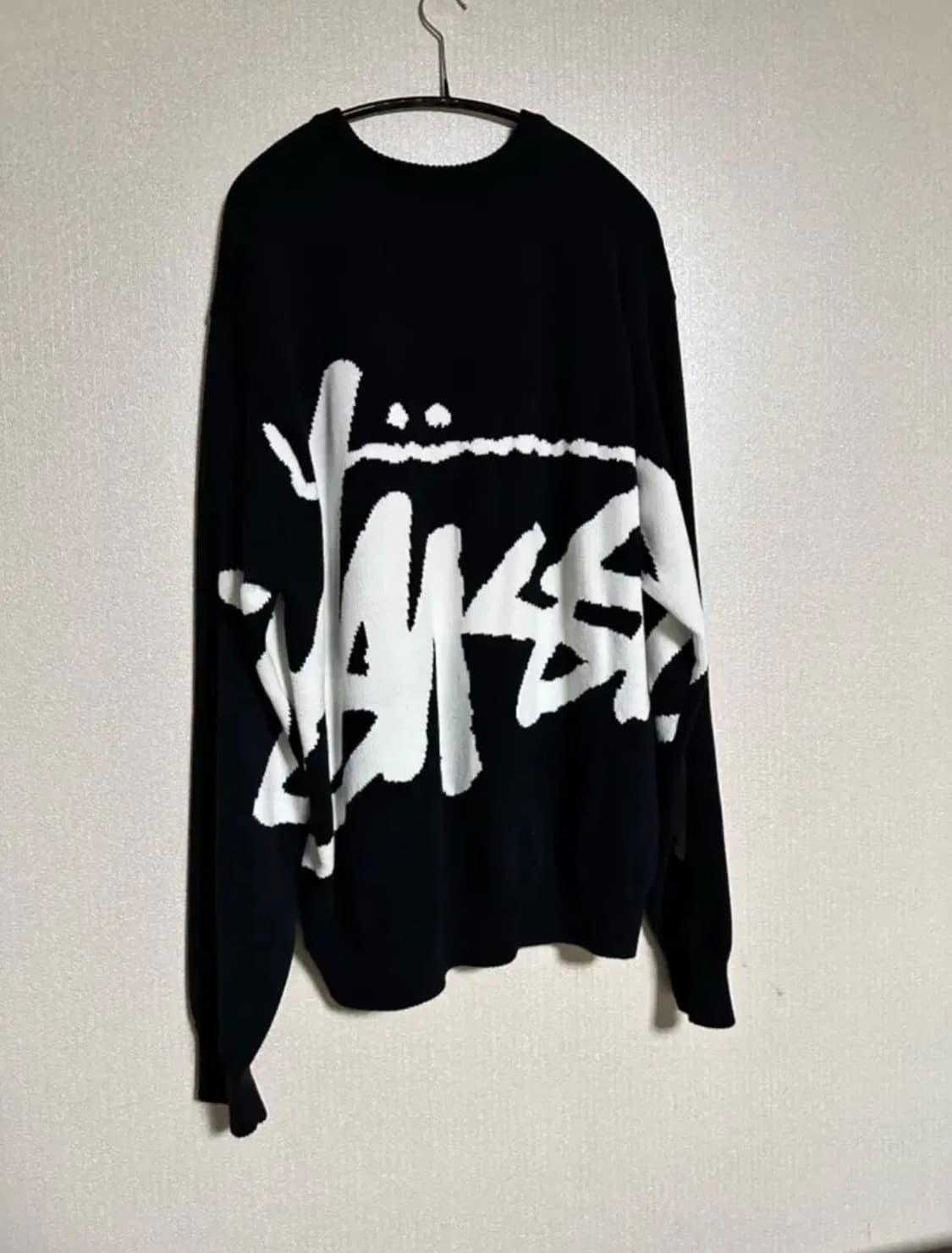 L) Stussy 스탁 스웨터 블랙 상품이미지5