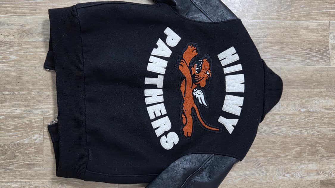 골든베어 레더 바시티 누비안 콜라보 상품이미지2