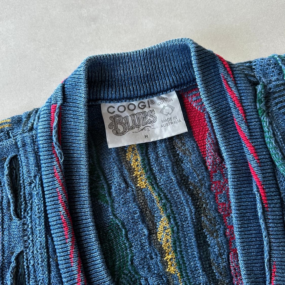 [M]쿠지 COOGI 케이블 니트 가디건 상품이미지8