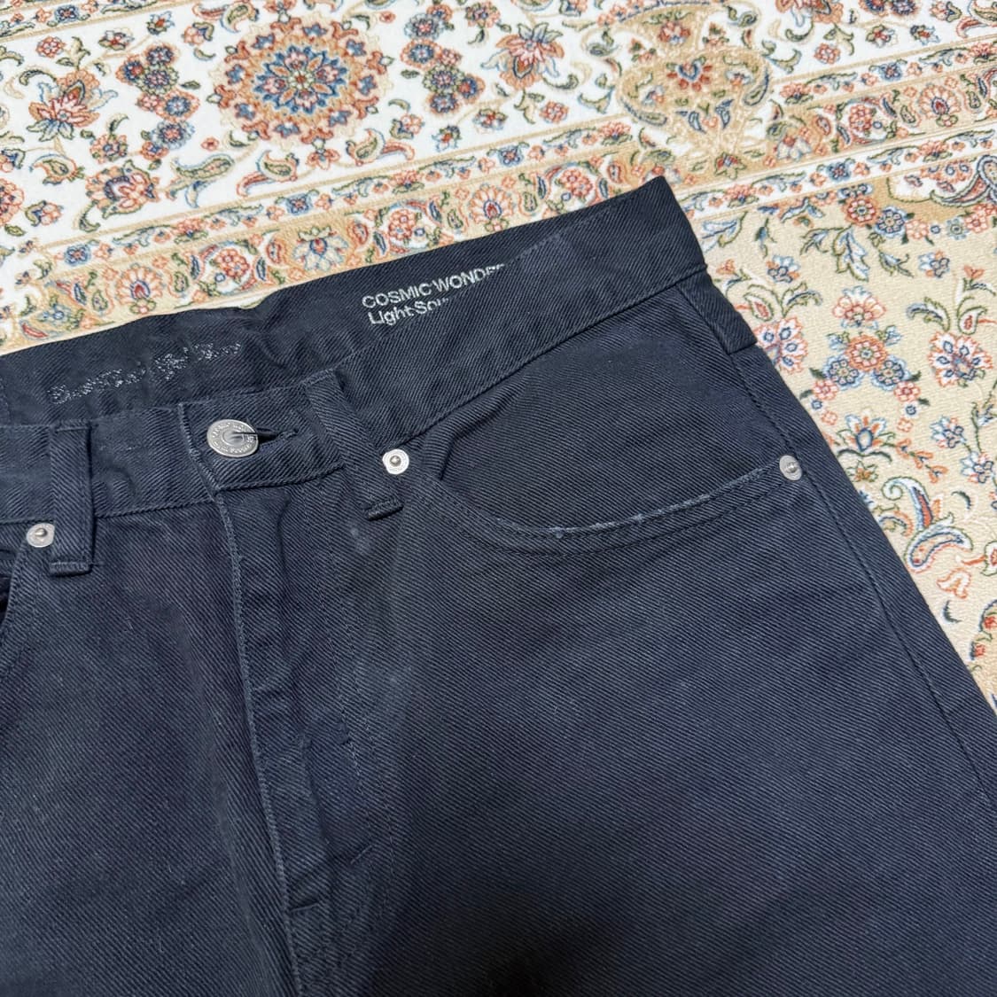 코스믹 원더 블랙진 Cosmic Wonder Black jeans 상품이미지3
