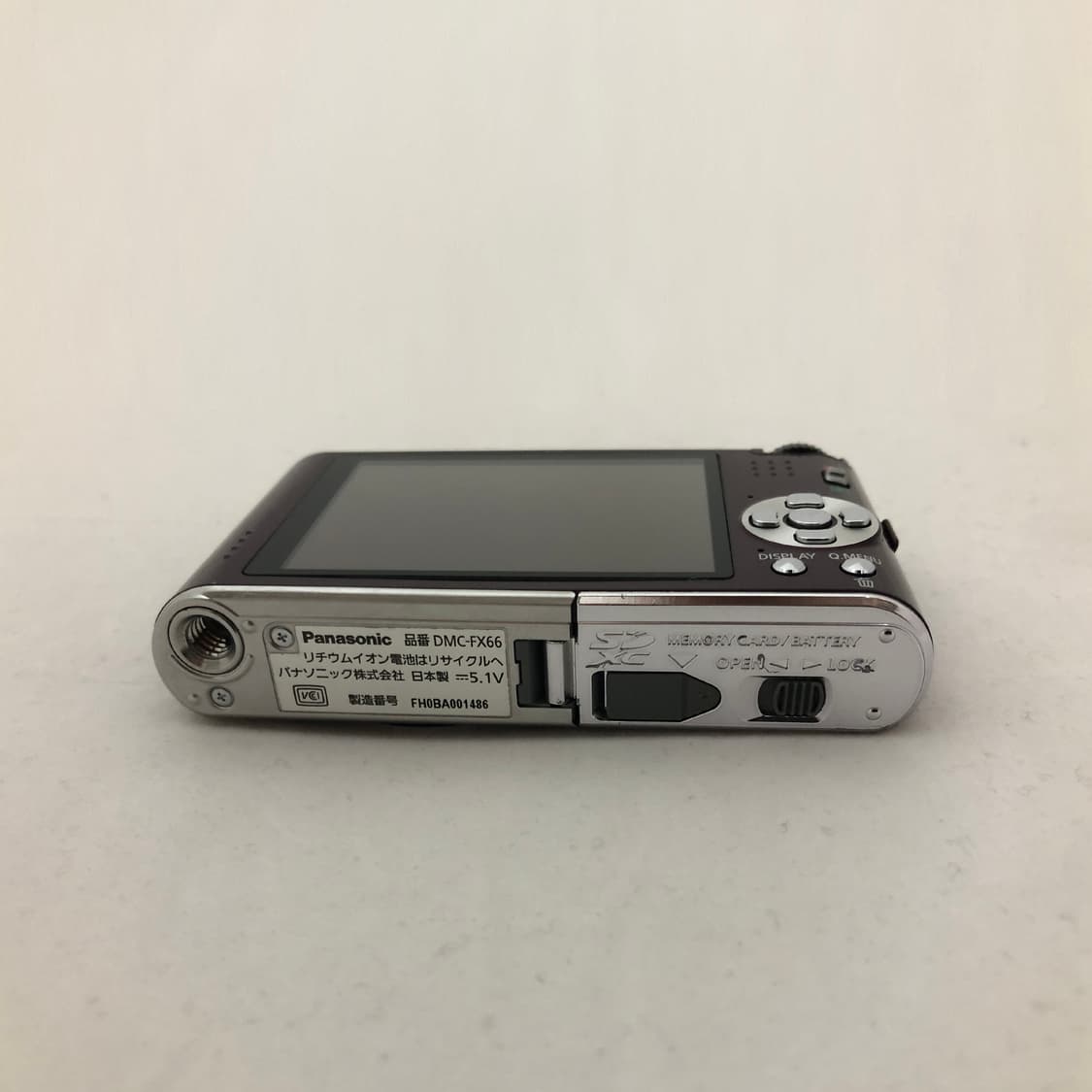 파나소닉 루믹스 Lumix DMC-FX66 빈티지 디카 와인컬러  상품이미지6