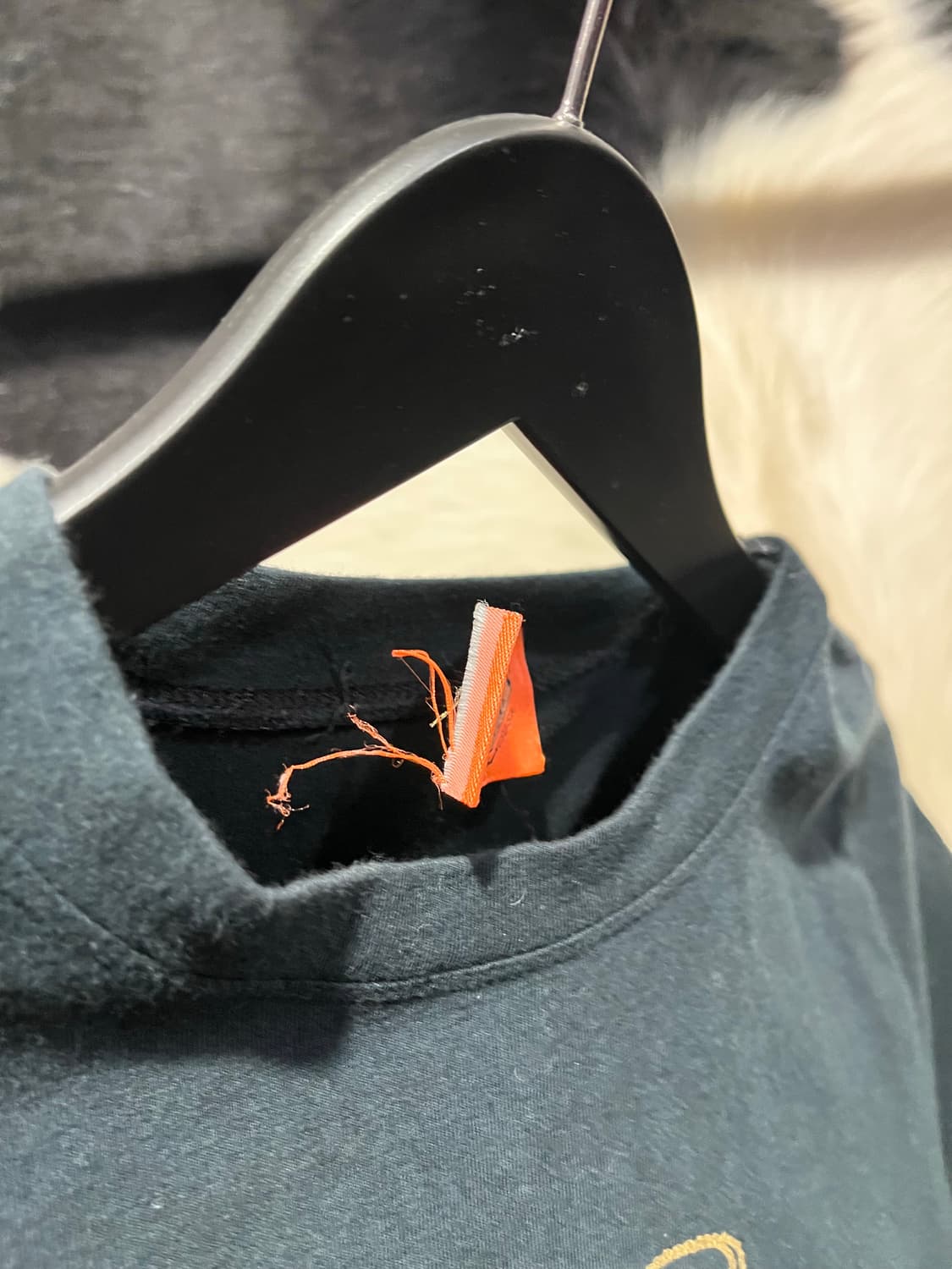 주시 꾸뛰르 슬림핏 프린팅 반팔 상품이미지5