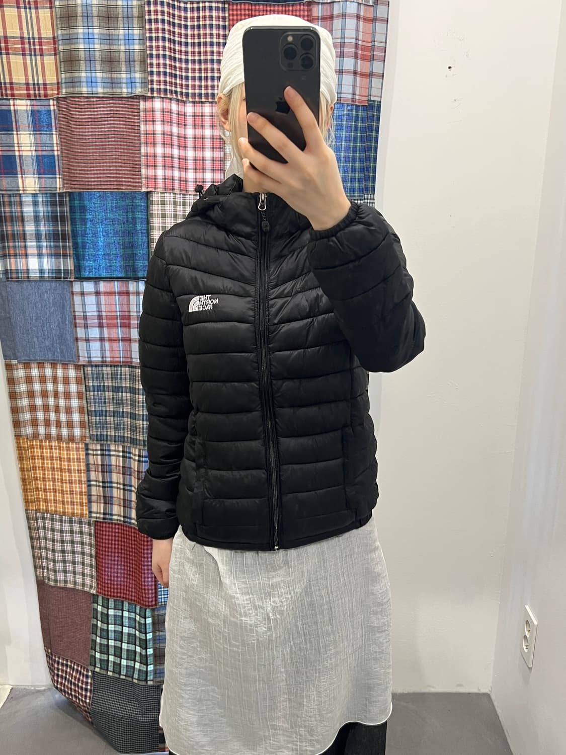 노스페이스 후드 경량 패딩 상품이미지6