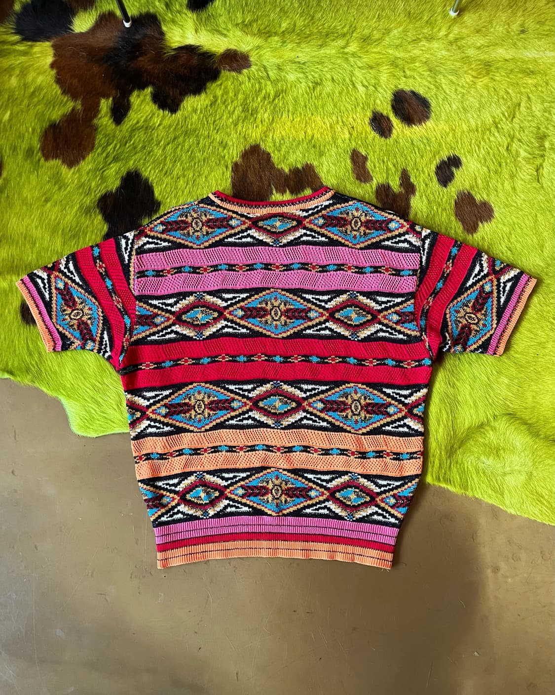 90s FICCE by Konishi Yoshiyuki 1/2 Knit 상품이미지9