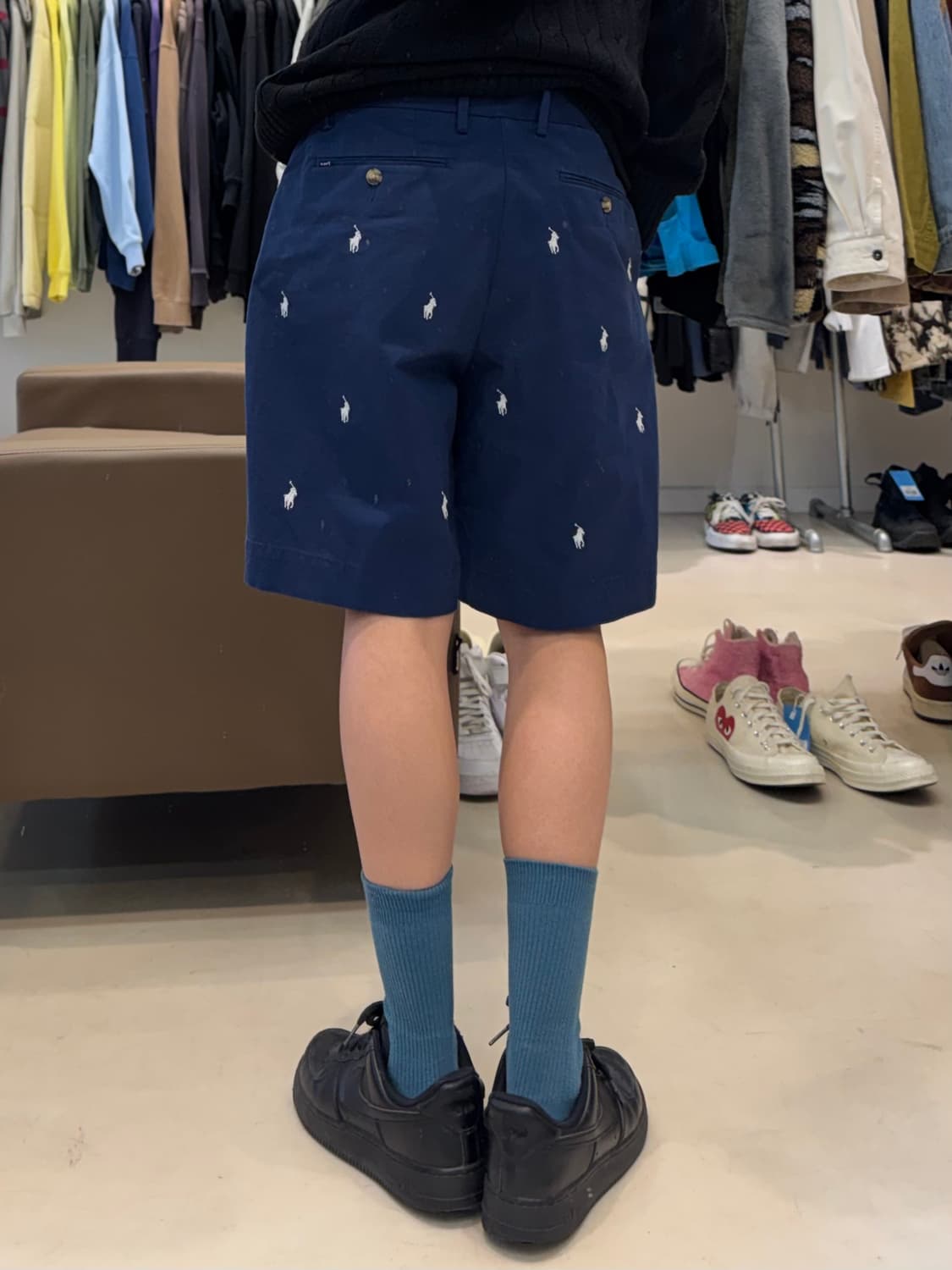 폴로 랄프로렌 멀티포니 자수 로고 치노 반바지 상품이미지7