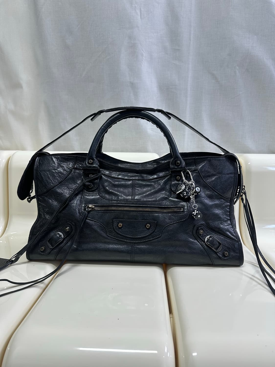 [A 정품] 발렌시아가 시티 모터백 파트타임 상품이미지1