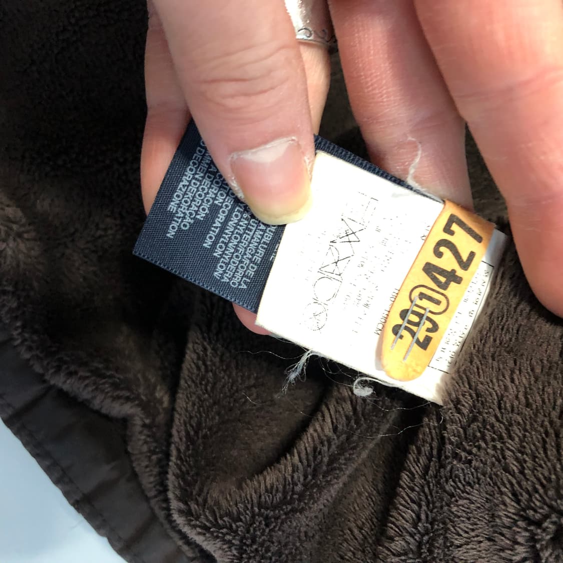 타미힐피거 브라운 퀄티드 패딩 자켓  상품이미지6