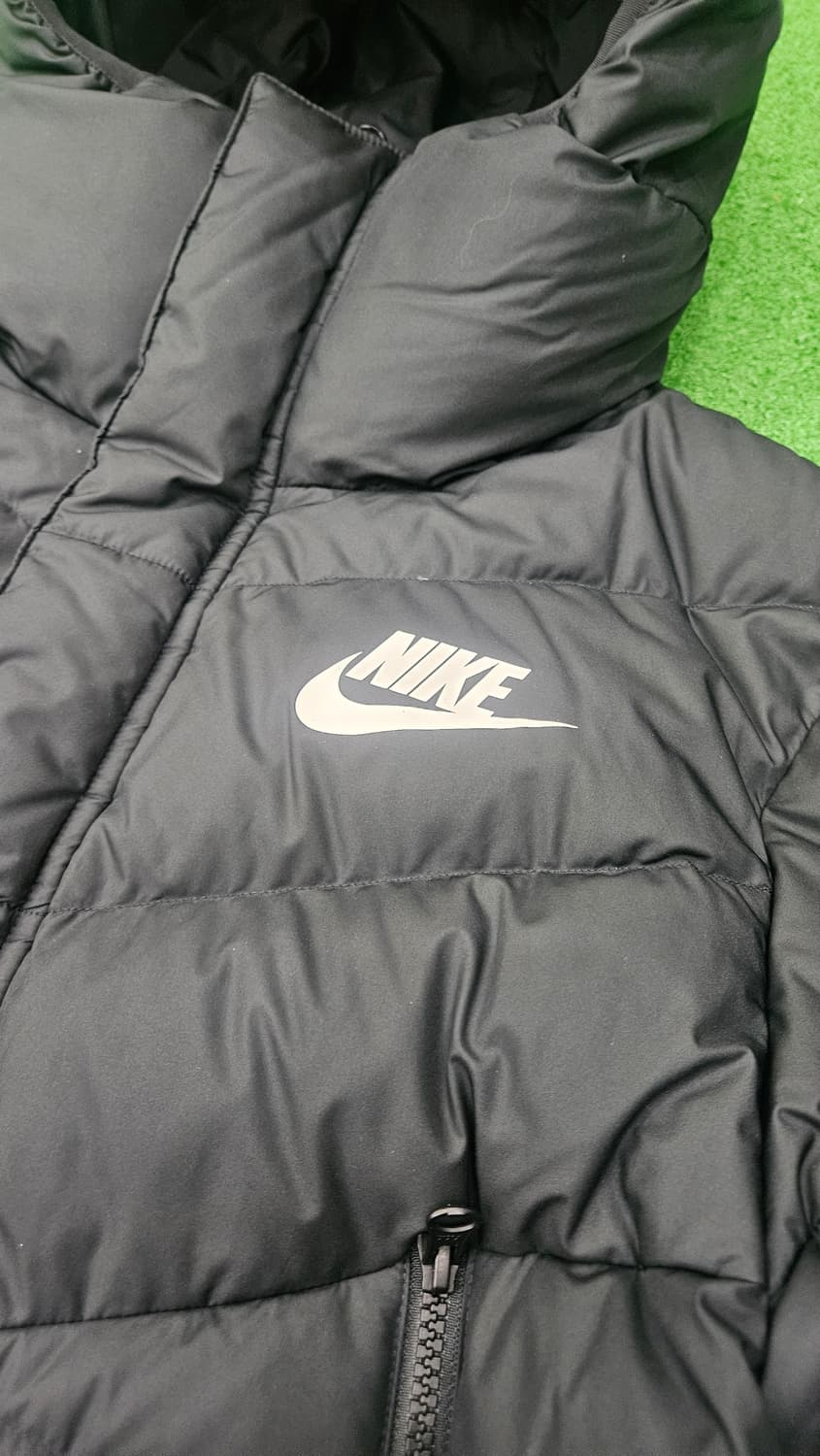 나이키 롱패딩 M 블랙 새상품급 상품이미지4