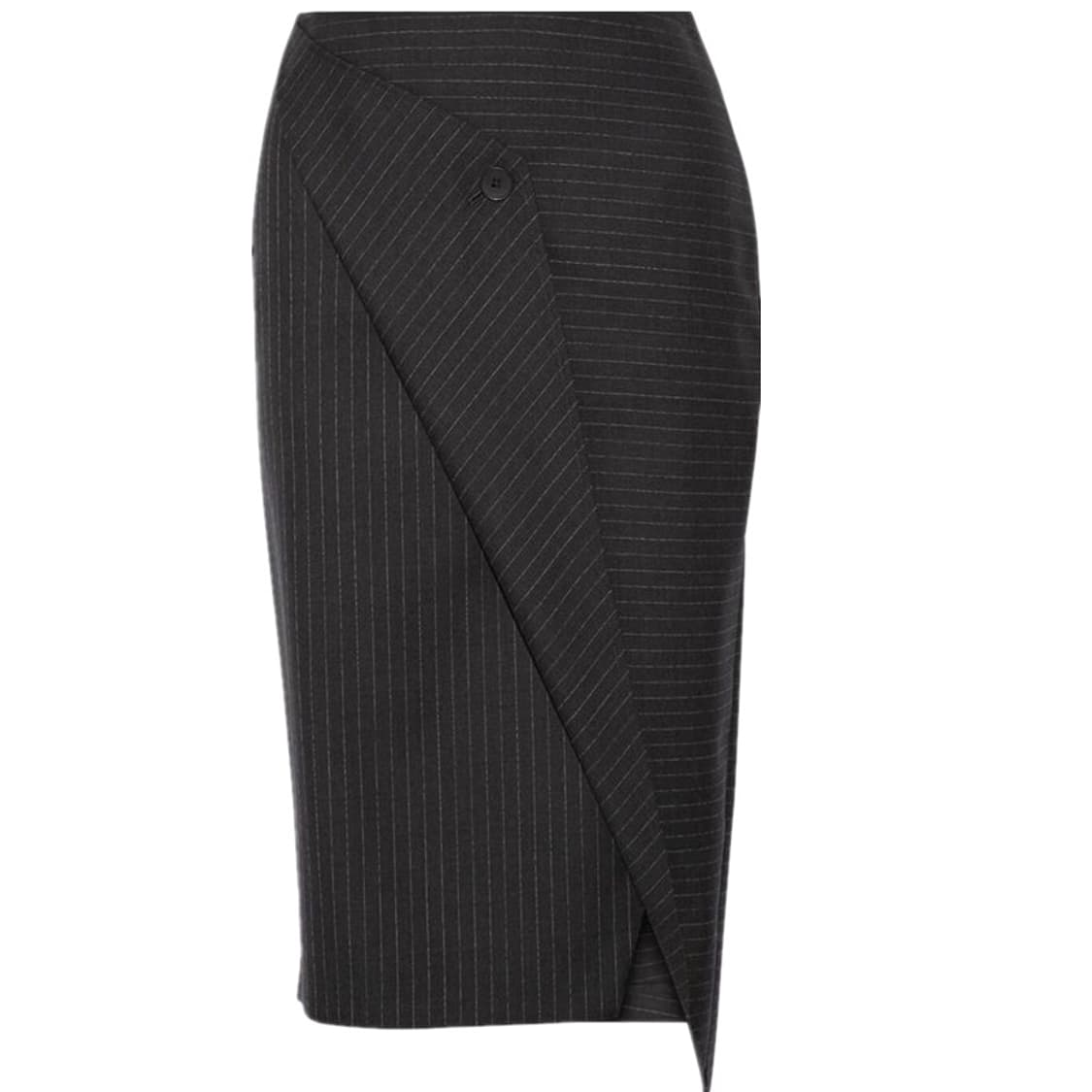 [2] DKNY 핀 스트라이프 랩 스타일 스커트 치마 상품이미지3