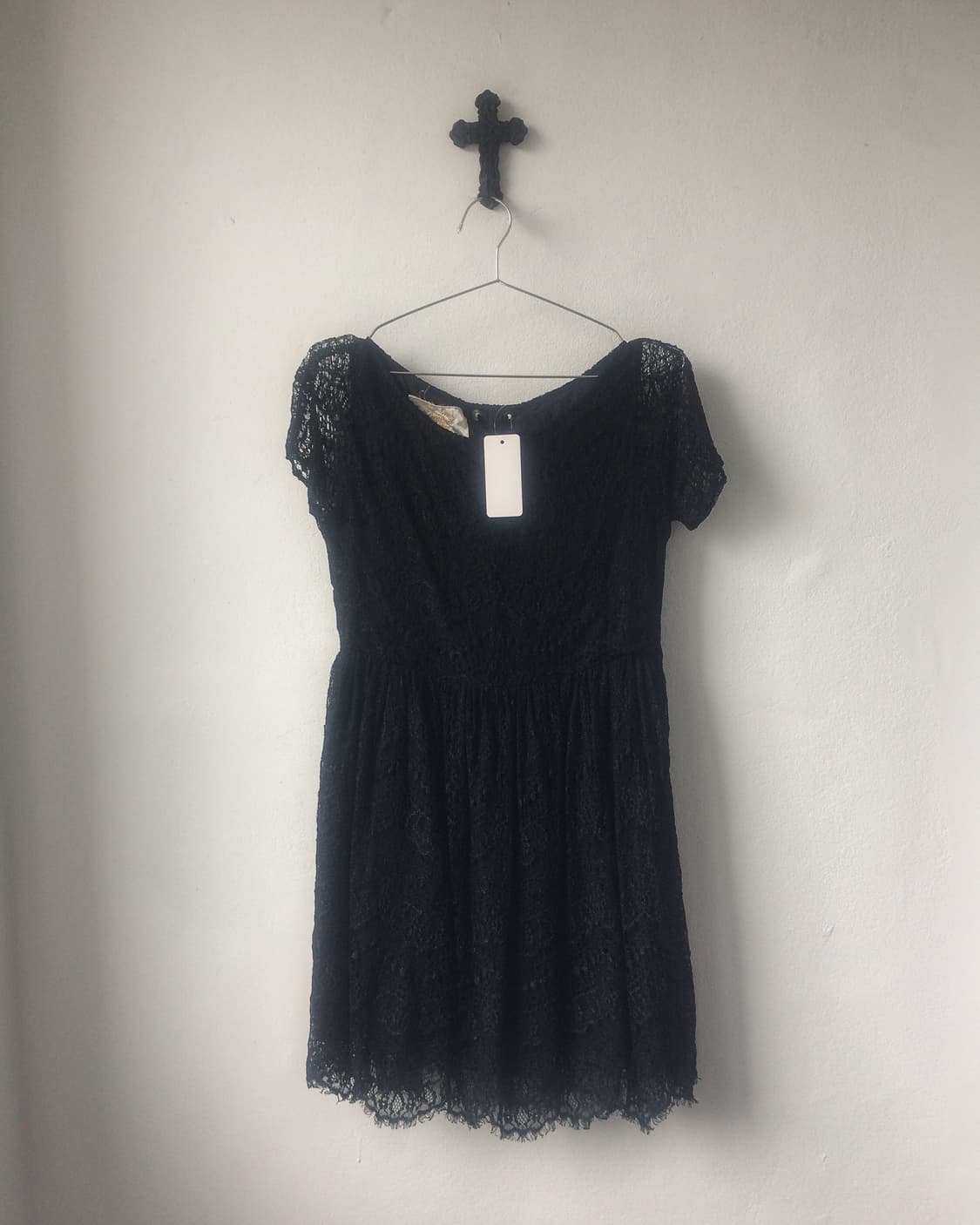 Back lace up point lace onepiece 상품이미지2