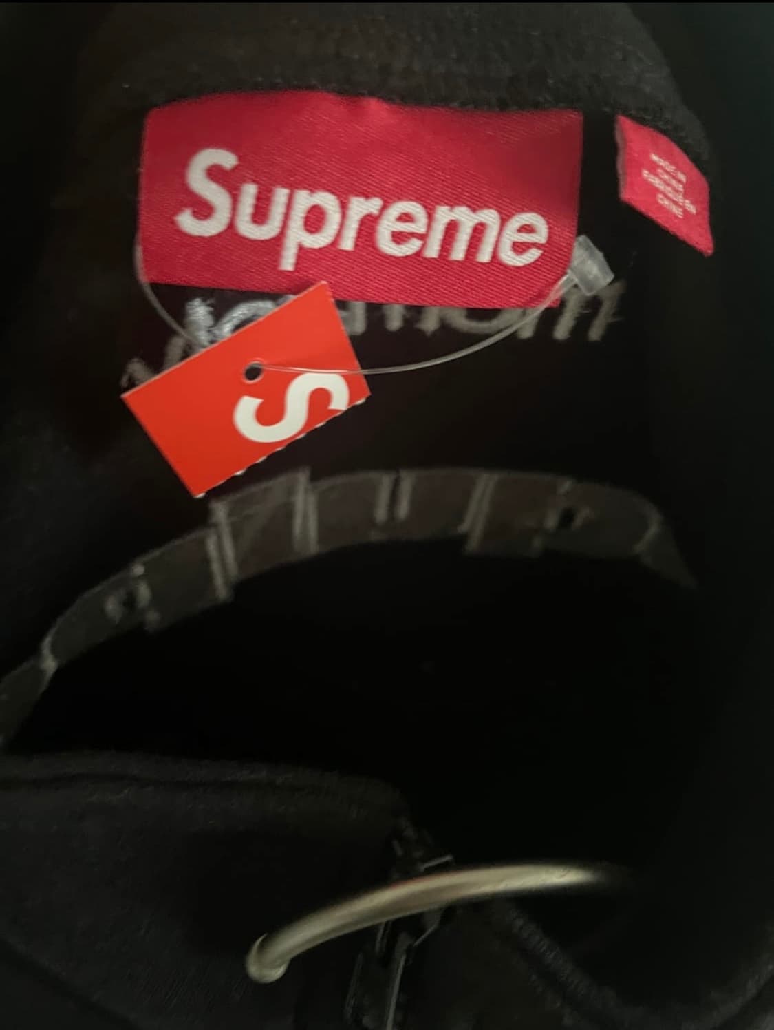 슈프림 이큅 하프 집 스웨트셔츠 블랙 - 24SS 상품이미지3