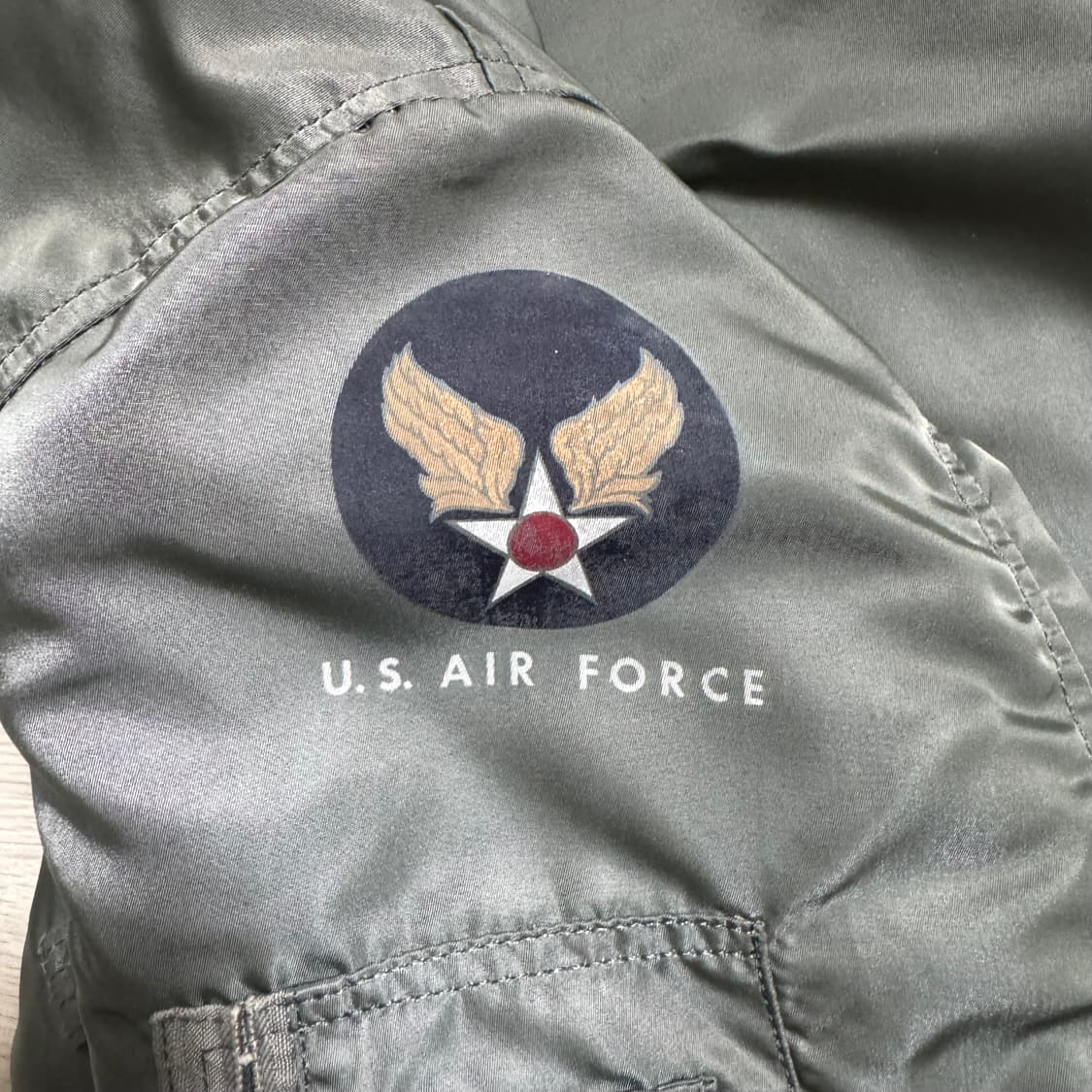 90s USA제알파 50s복각 B-15D 상품이미지6