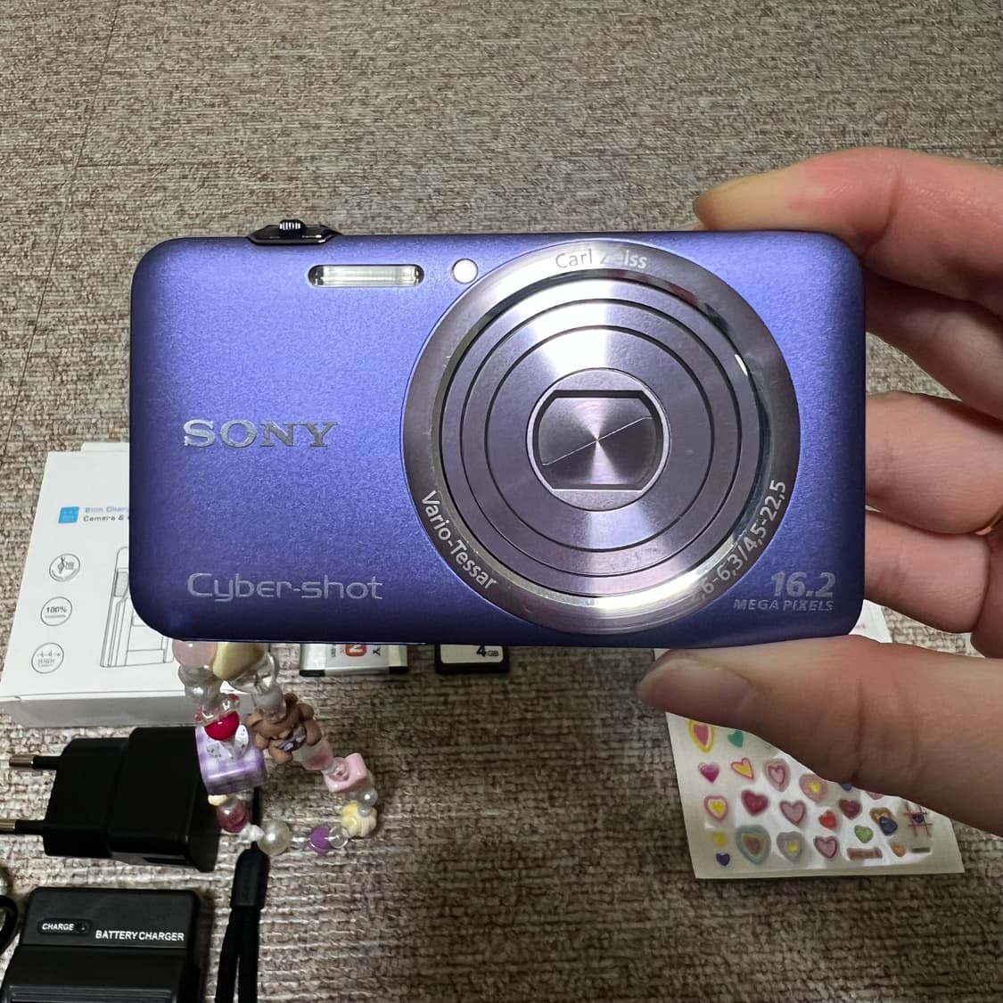 (상태좋음)Sony 사이버샷 DSC-WX7 퍼플💜 상품이미지2