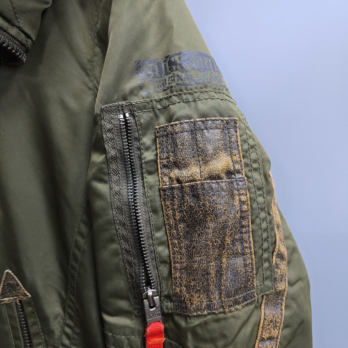 버커루(BUCKAROO) 퍼 후드 야상 자켓 L 상품이미지2