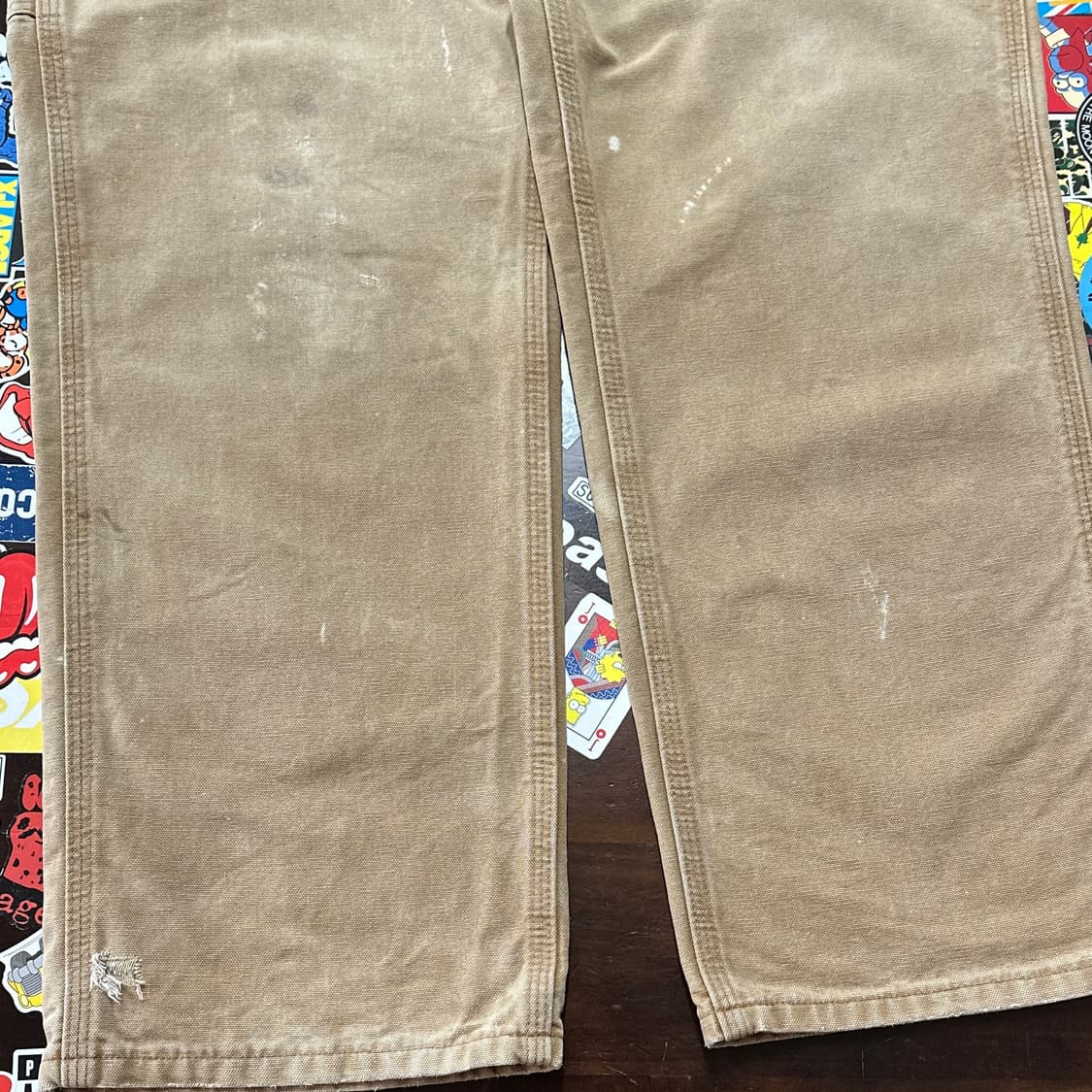 칼하트 카펜터 팬츠 B11-BRN 32 상품이미지6