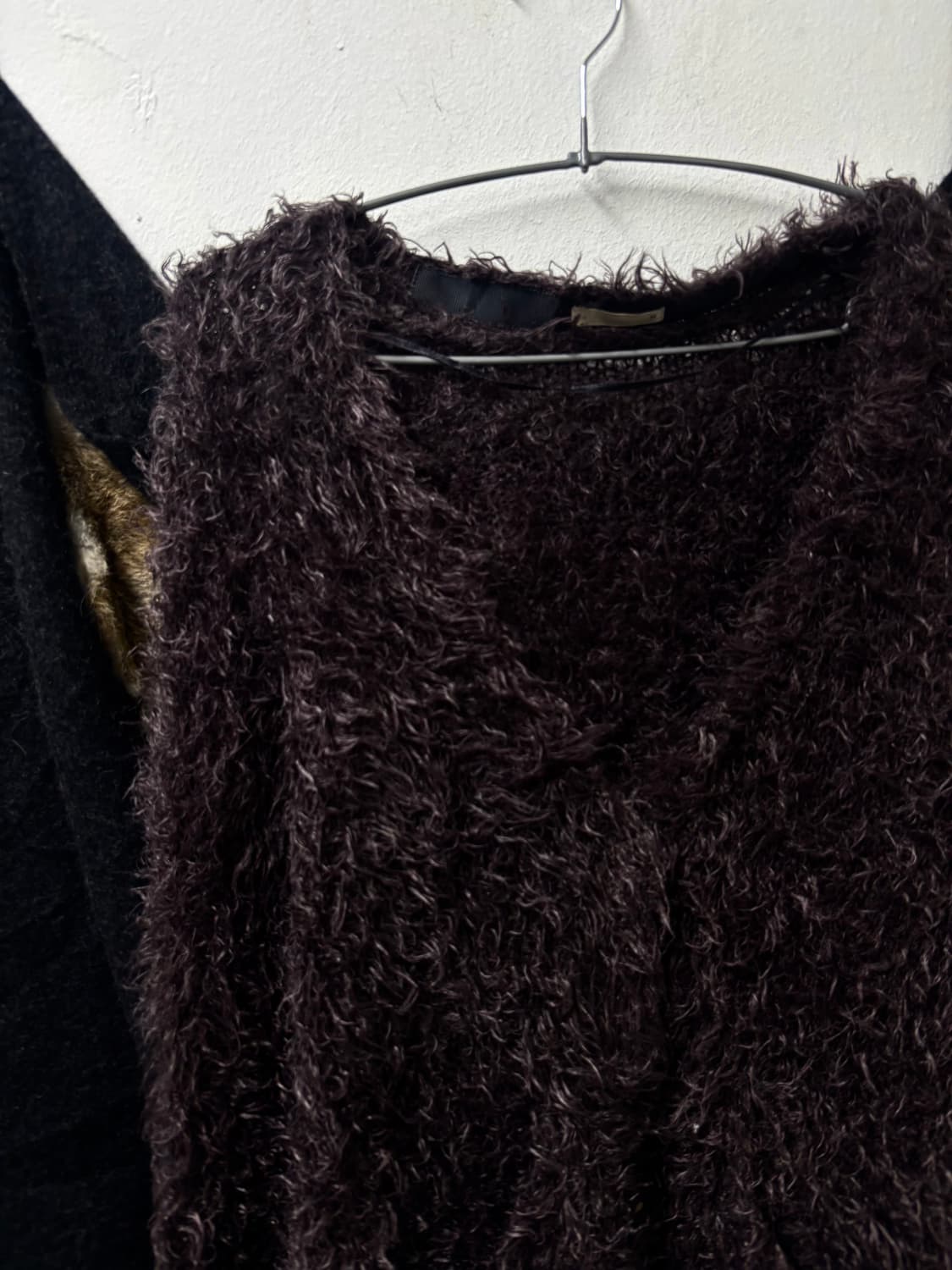 “Vintage” Y2K Grunge Fur Cardigan 상품이미지7