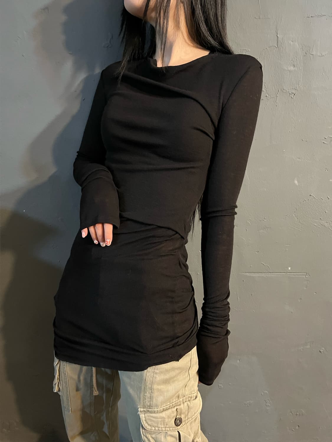 Helmut lang 언발란스 원피스 상품이미지4