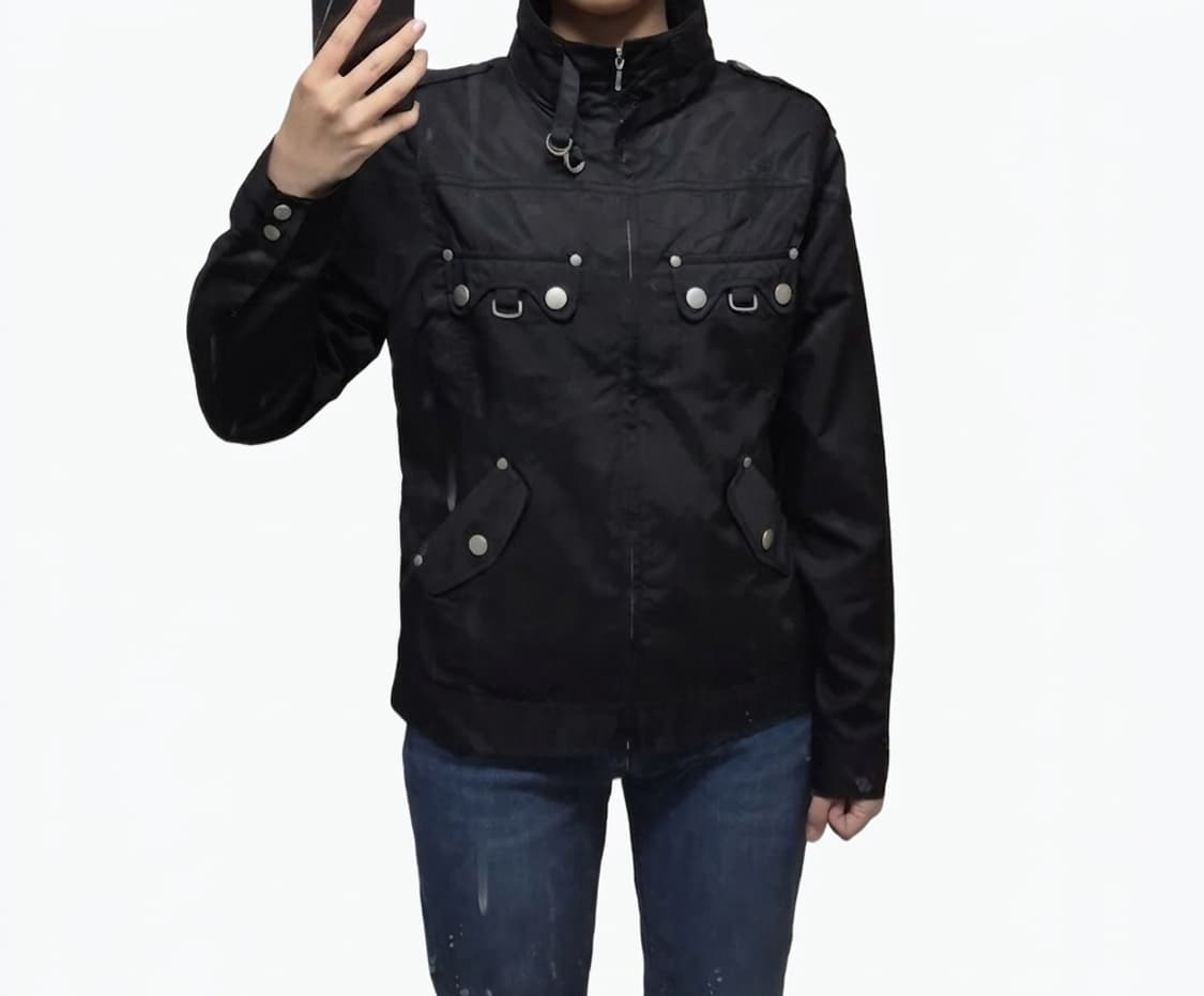 논노 빈티지 y2k 바이커 자켓 상품이미지2