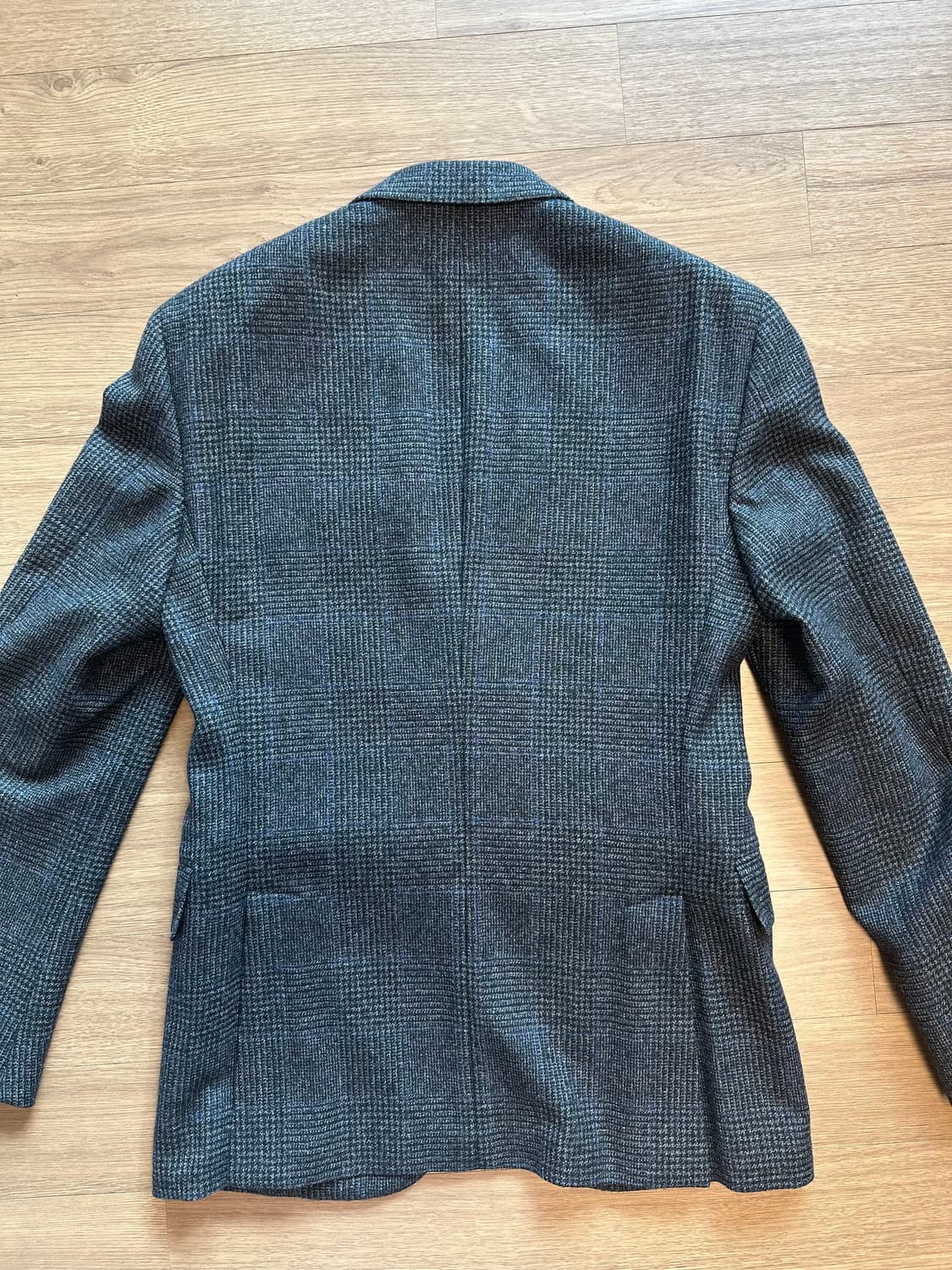 폴로 랄프로렌 글렌체크 모직 자켓 커스텀핏 36s 상품이미지2