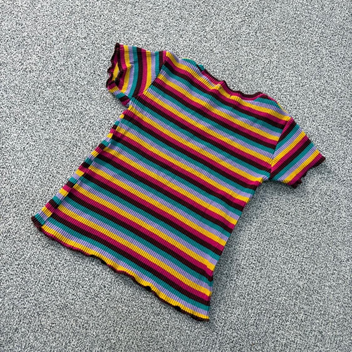 실측확인 빈티지 키즈 반팔티 0427J 상품이미지3