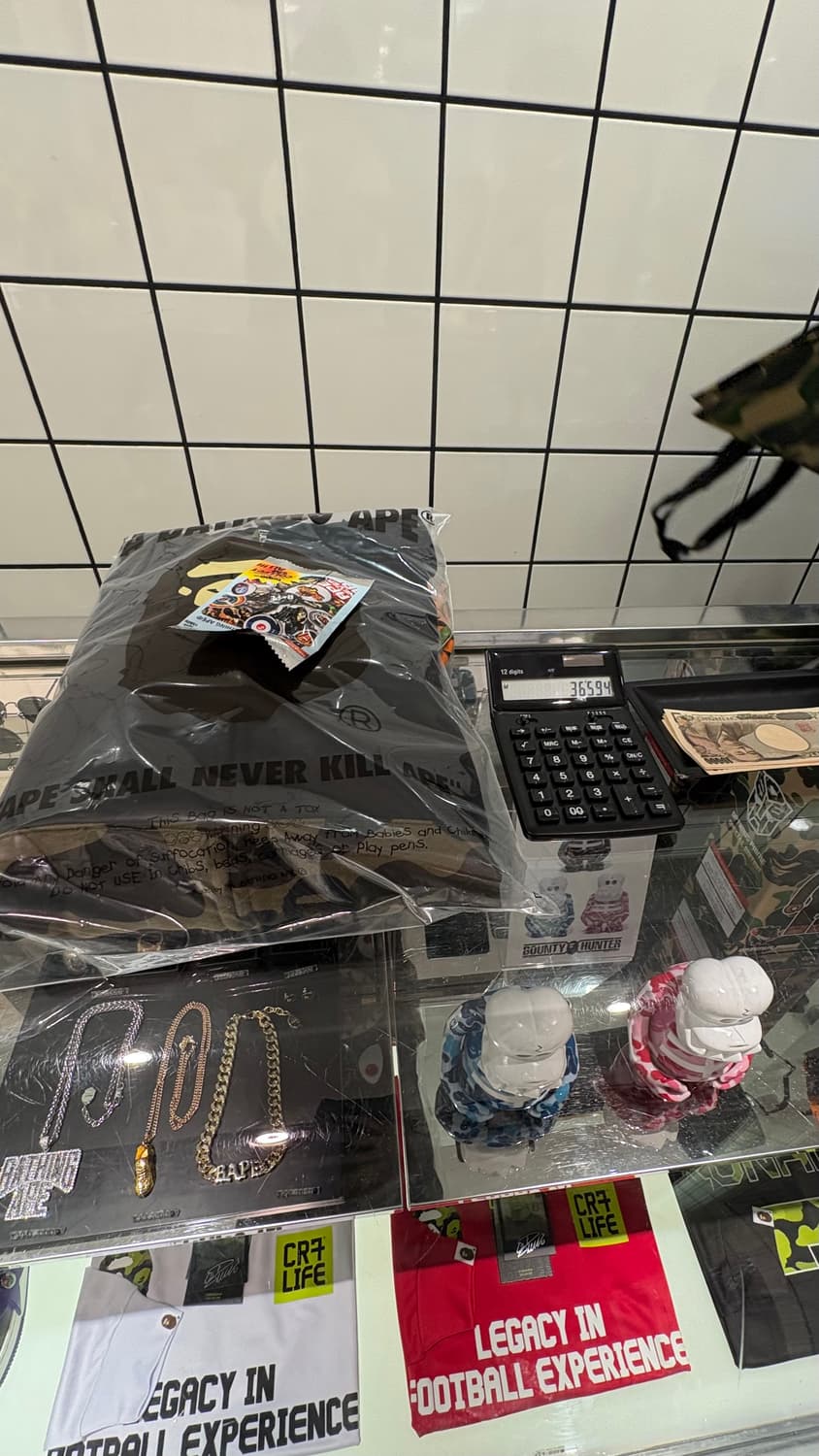 베이프 샤크 후드집업 블랙컬러 m 상품이미지2