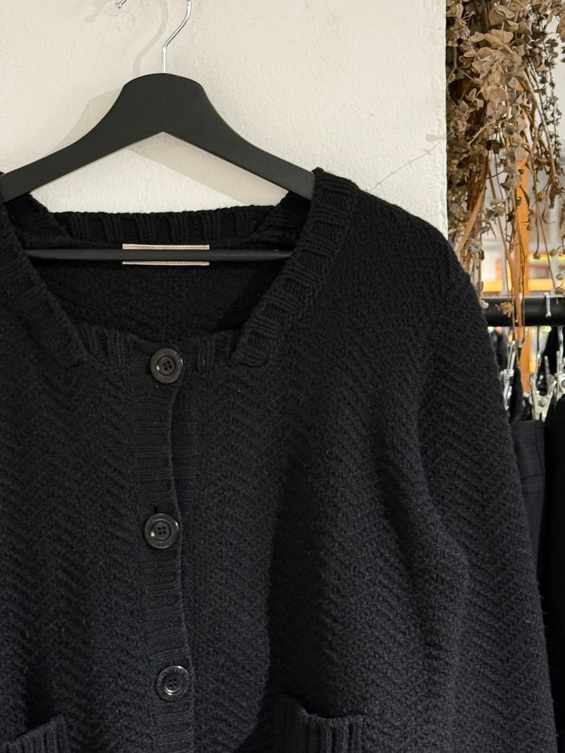 씨 바이 끌로에 블랙 라나울 블렌드 니트 가디건 상품이미지3