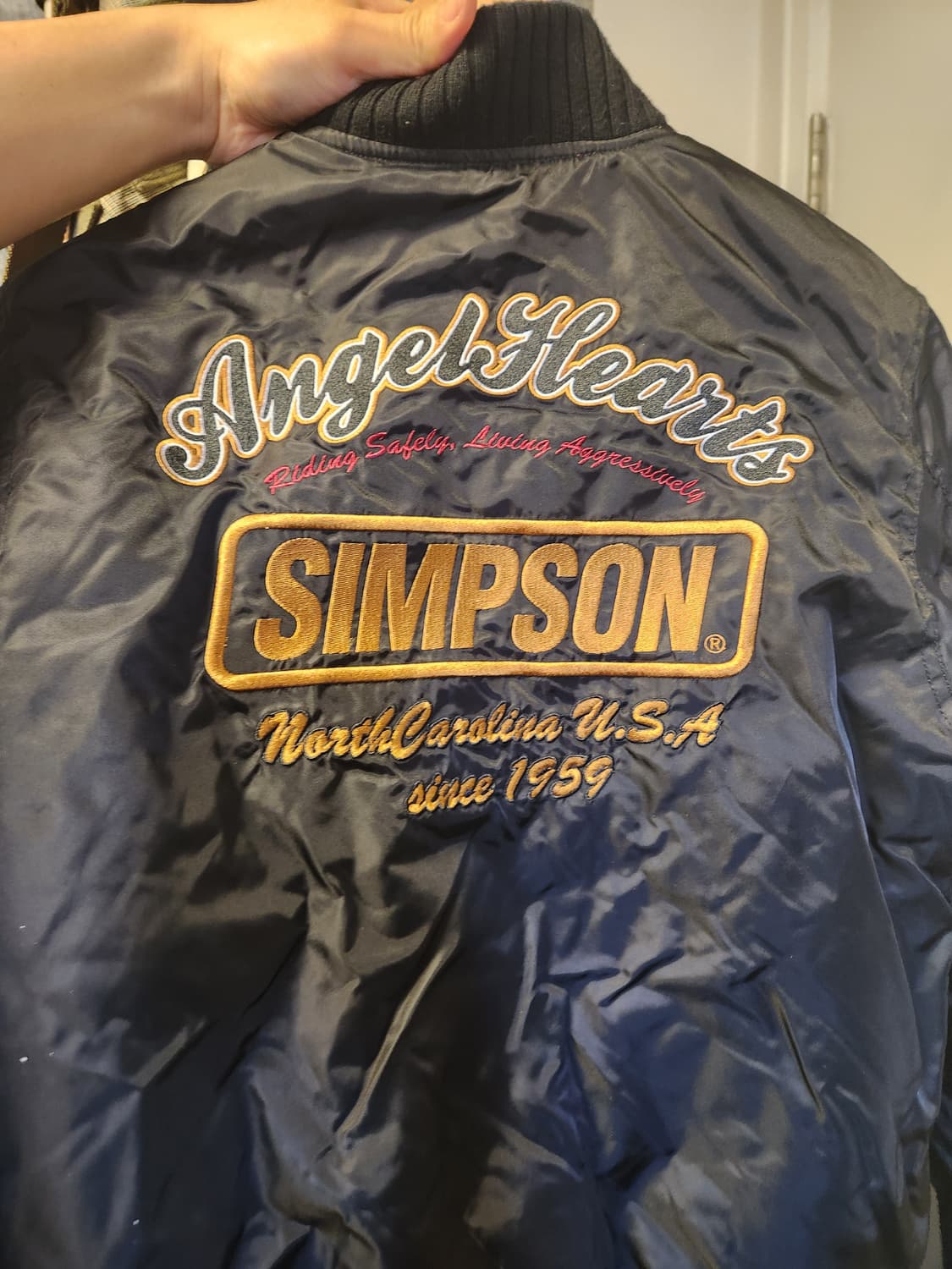 일본빈티지 심슨 Ma-1 봄버자켓 WM 상품이미지2