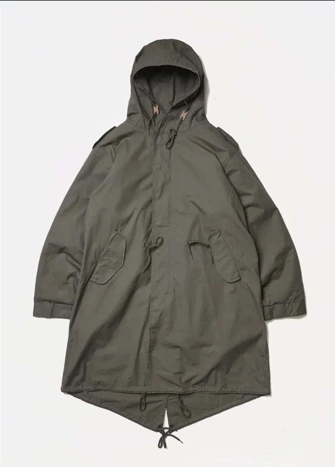 휴스턴재팬 M-51 야상 올리브 s사이즈 100사이즈 상품이미지3