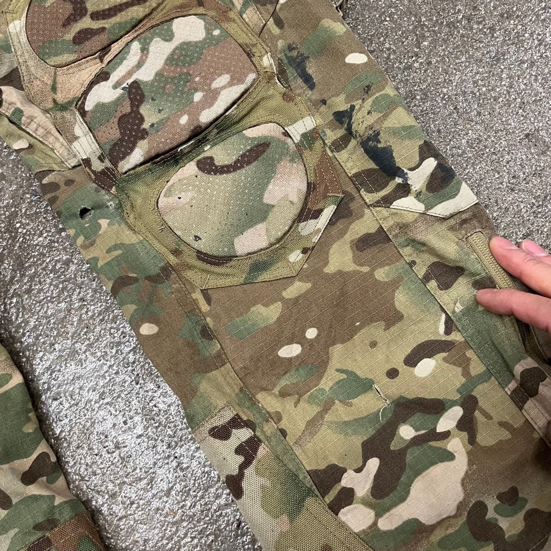 멀티캠 컴뱃 밀리터리 팬츠 (~32“) 상품이미지3