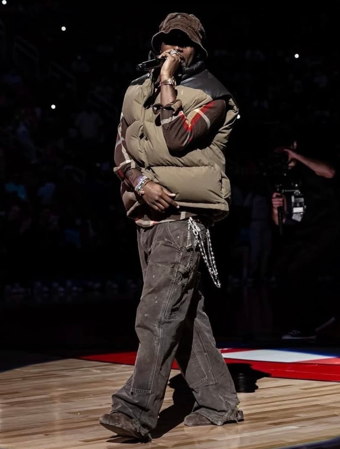 칼하트 다크브라운 더블니 dkb b136 카펜터 워크팬츠 34 상품이미지7