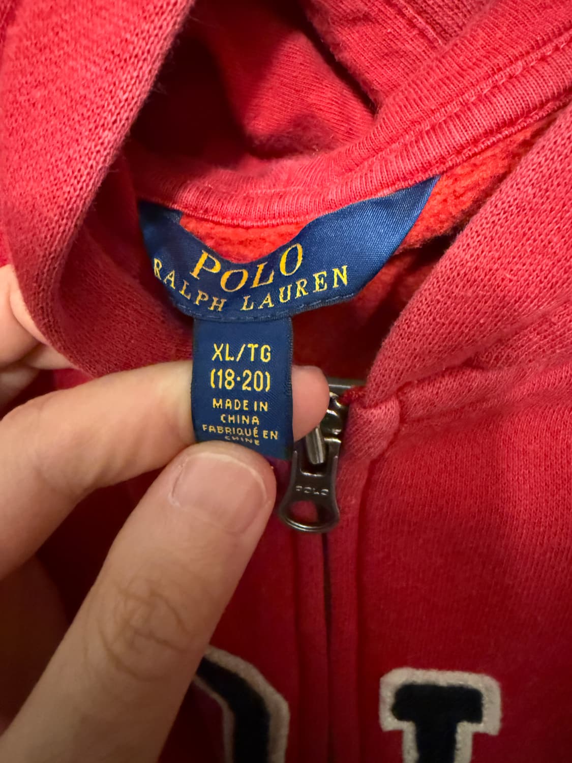 폴로 보이즈 XL 후드집업 55 상품이미지2