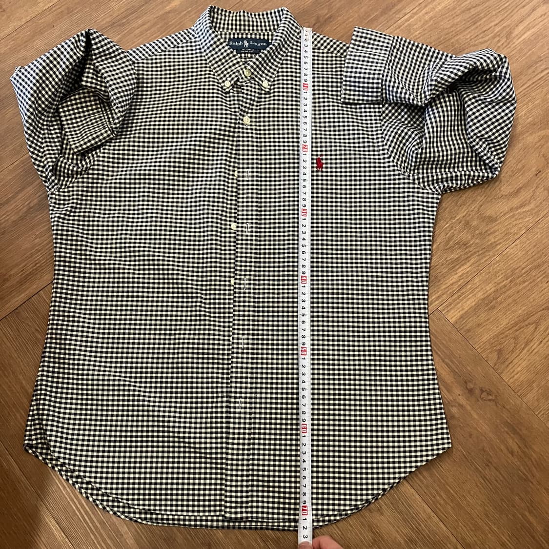 N38 폴로 깅엄체크 셔츠 상품이미지6
