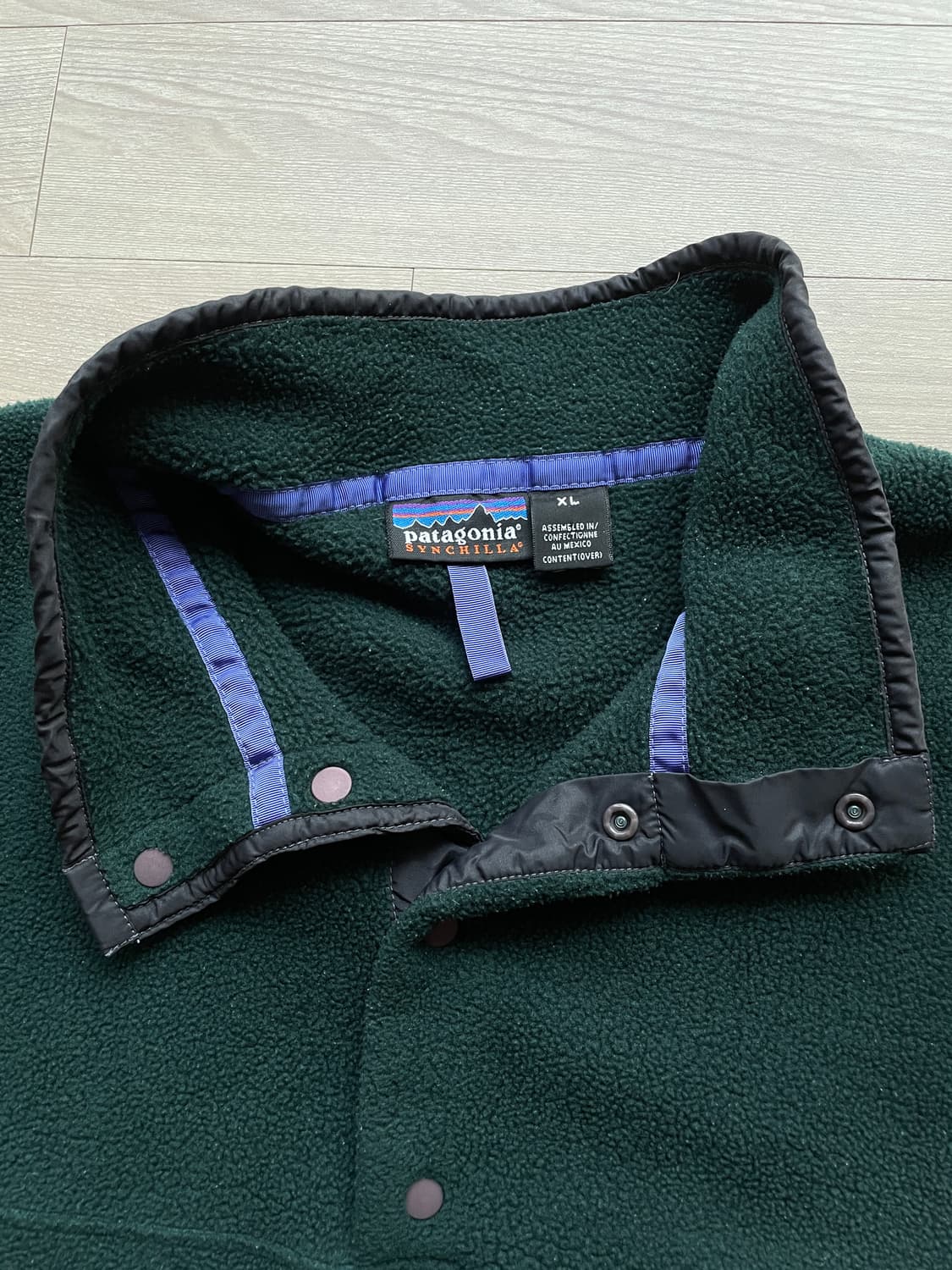 90s 파타고니아 신칠라 그린 퍼플 블랙 patagonia 상품이미지3