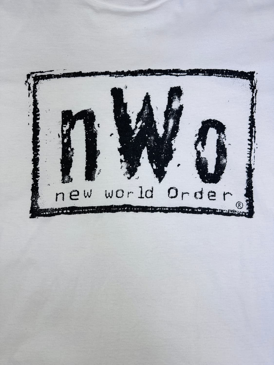 빈티지 90s nWo new world order 뉴월드오더 화이트 L 상품이미지2