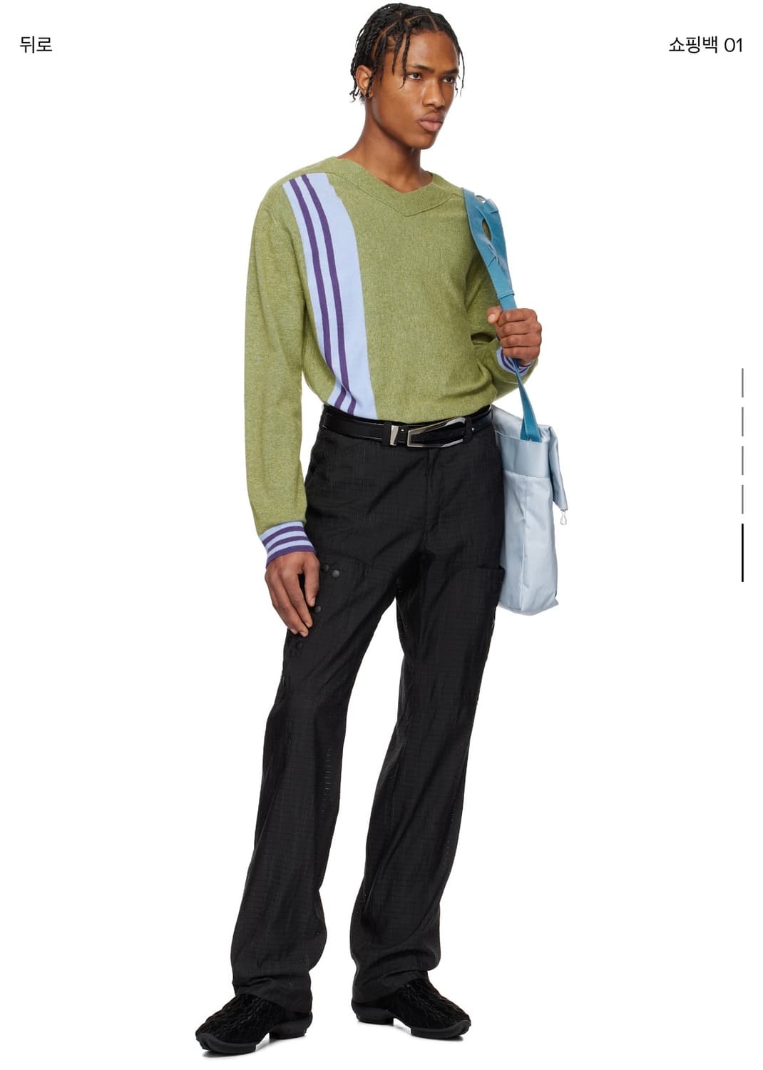 50) kiko kostadinov inex snap trouser 상품이미지4