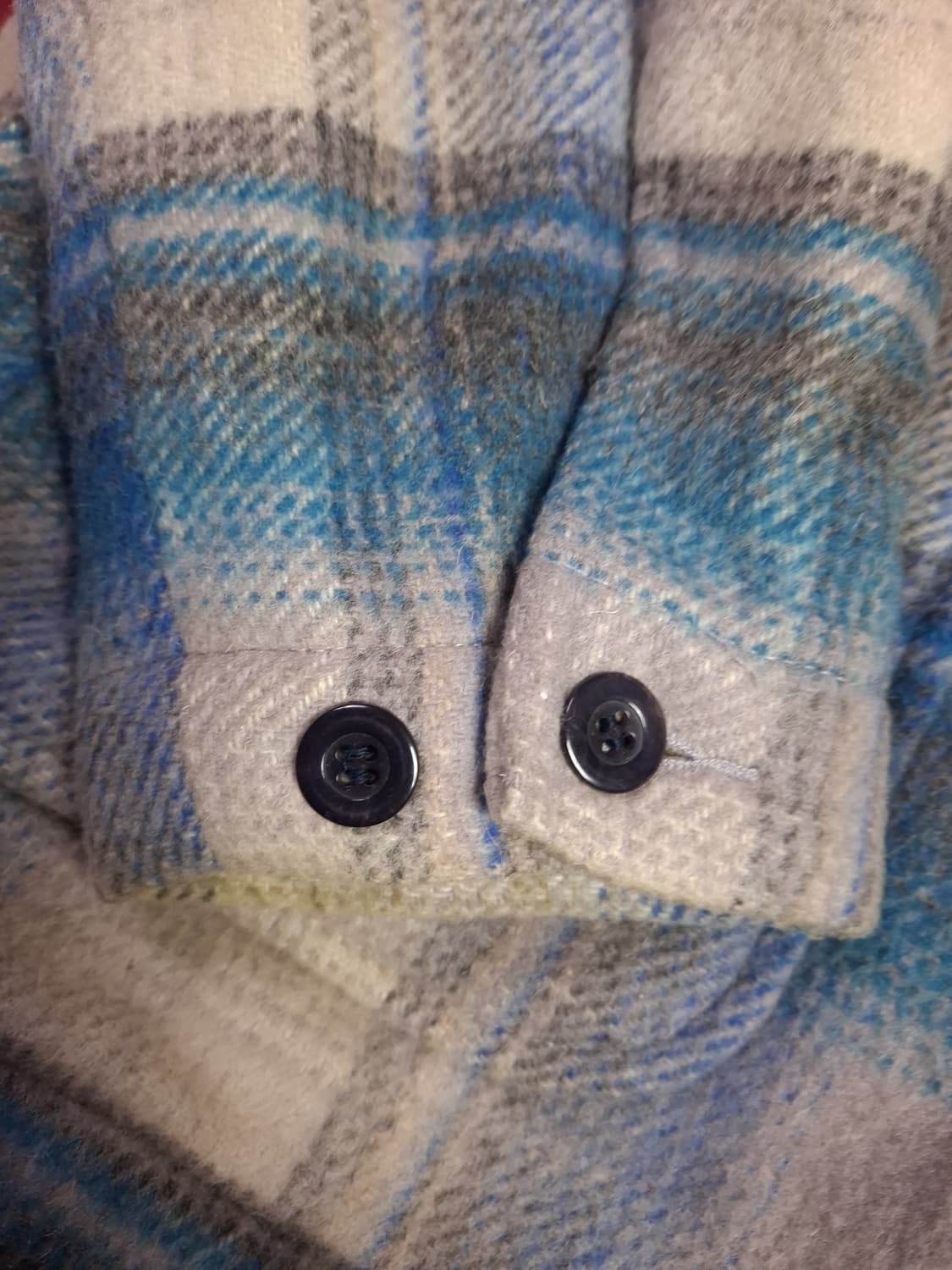 오리지날 일본판 Maceye 체크 울 자켓 상품이미지6