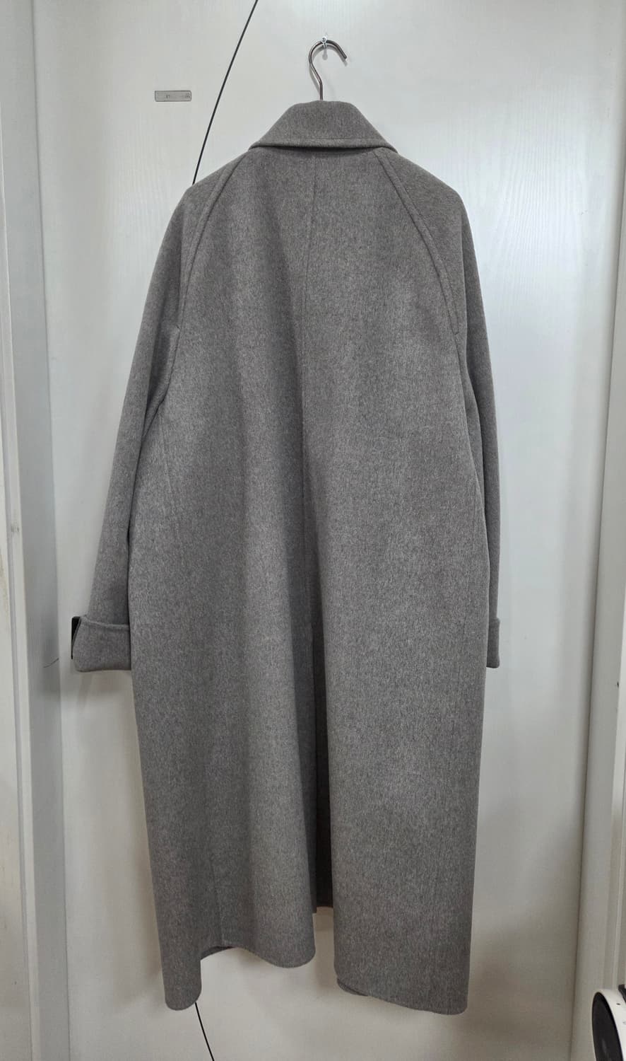 (XL) 질스튜어트 뉴욕 캐시미어 블렌드 핸드메이드 발마칸 코트 상품이미지4